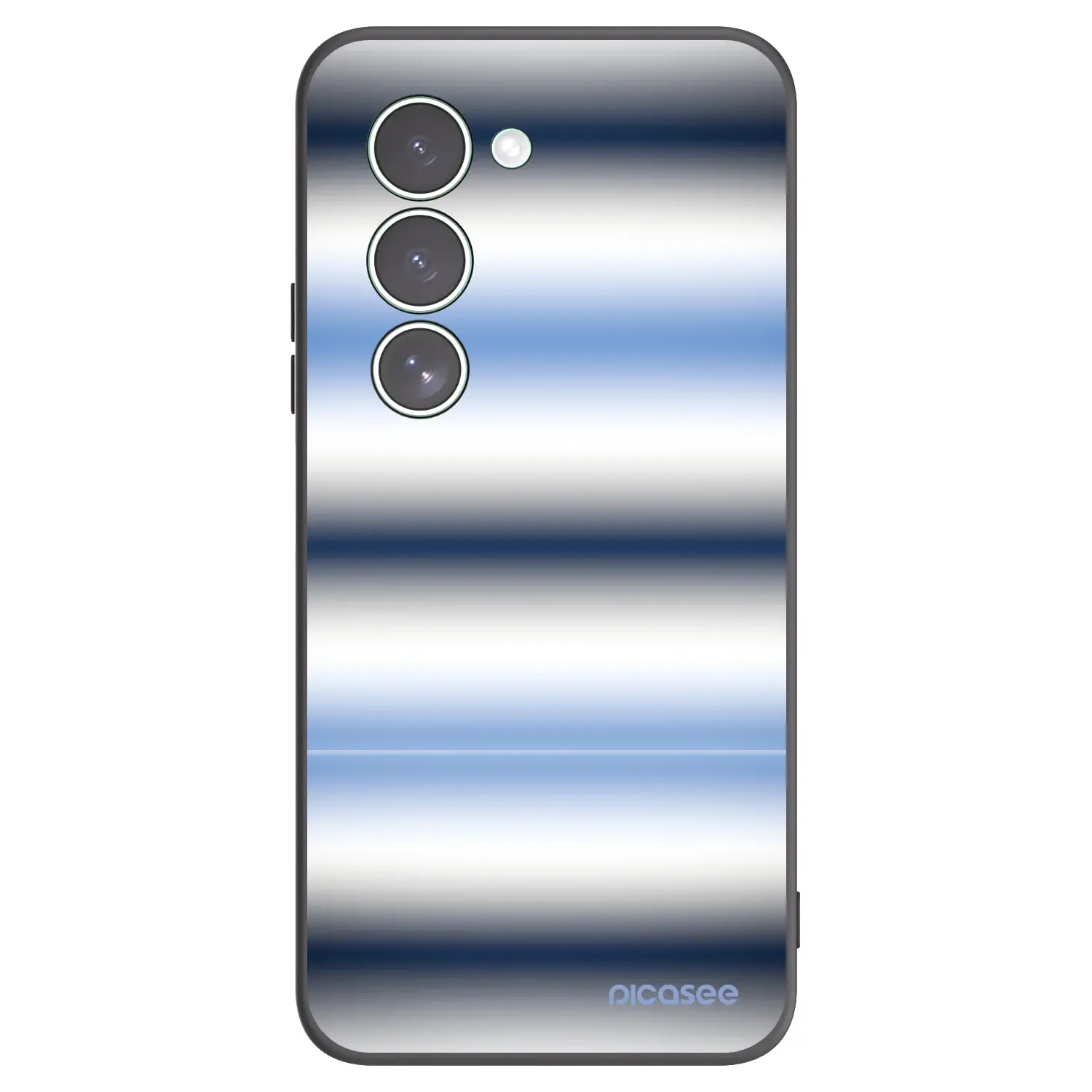Silikonový černý obal pro Xiaomi Redmi 15 5G - Static Lines
