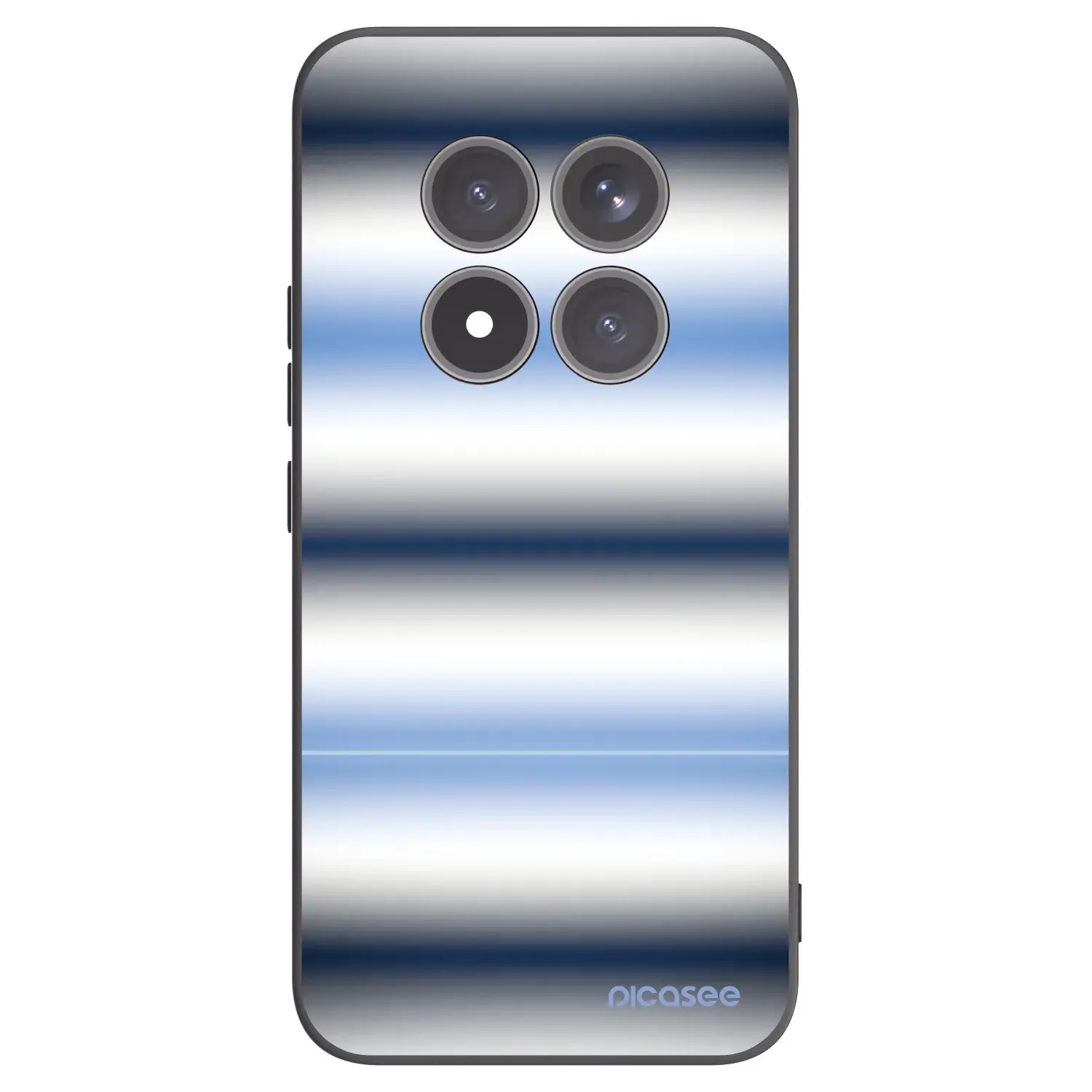 Silikonový černý obal pro Xiaomi Redmi Note 15 Pro+ - Static Lines