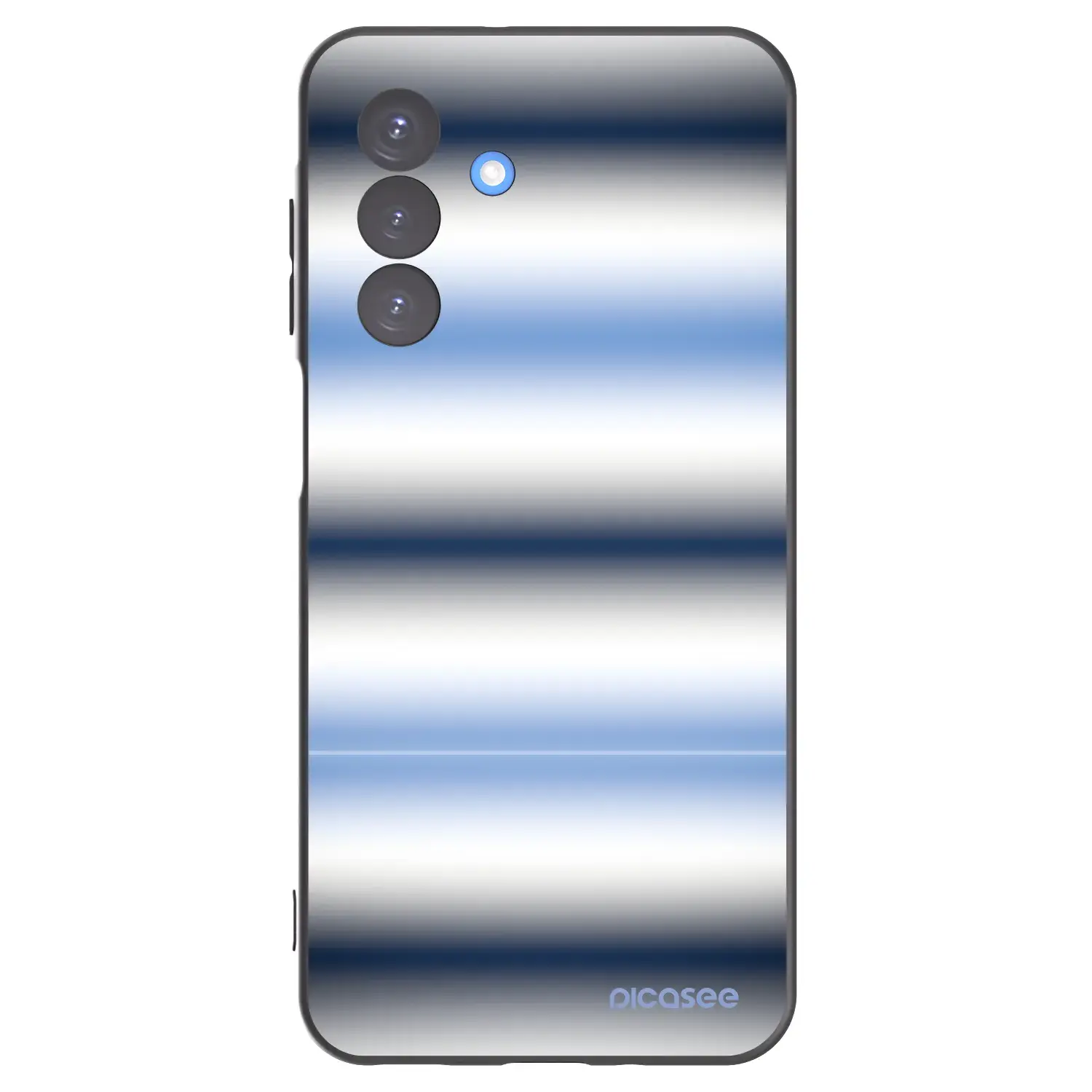Silikonový černý obal pro Samsung Galaxy A17 5G - Static Lines