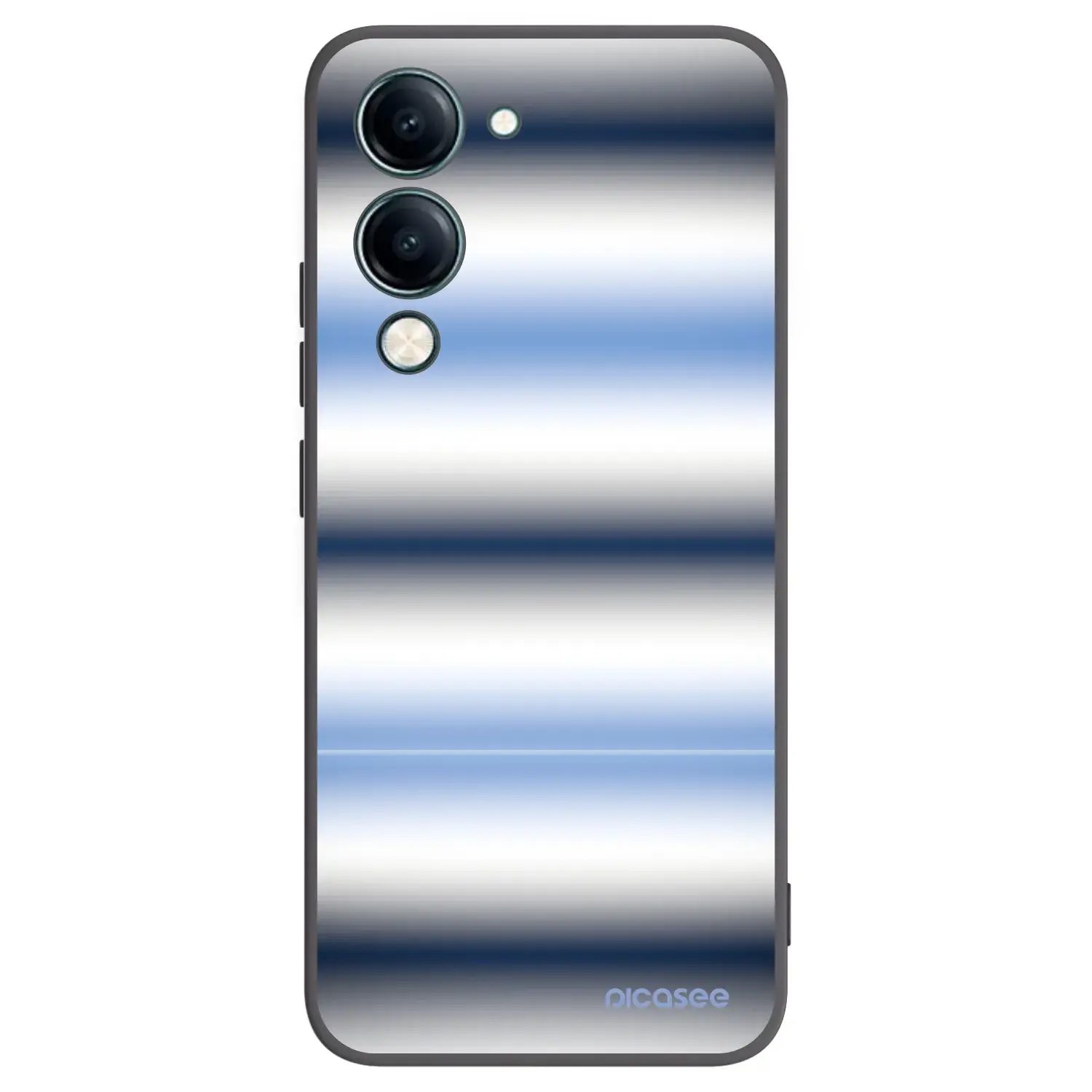 Silikonový černý obal pro Vivo Y29s 5G - Static Lines
