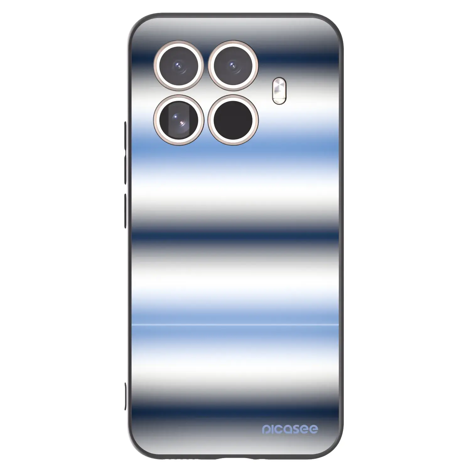 Silikonový černý obal pro Xiaomi 15T Pro - Static Lines