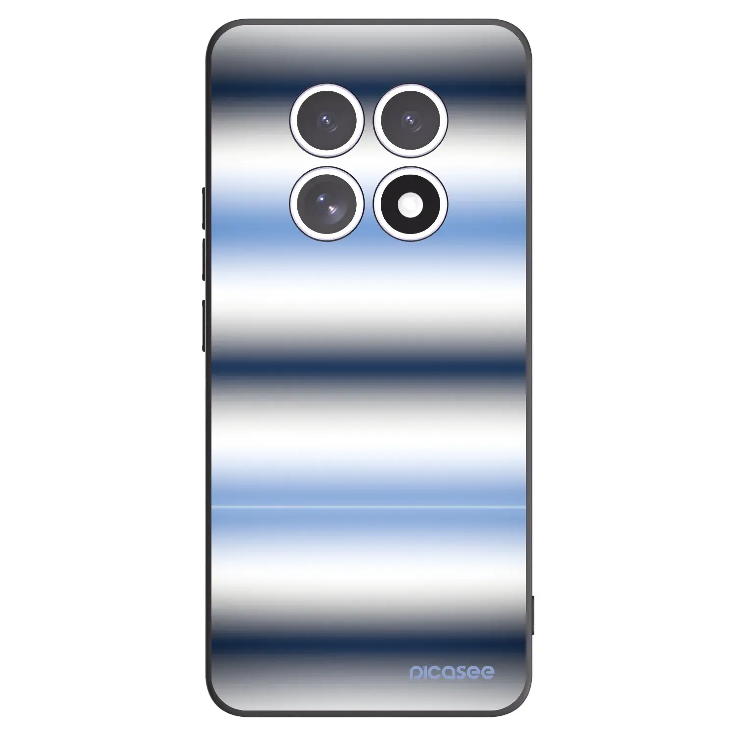 Silikonový černý obal pro Xiaomi Redmi Note 15 4G - Static Lines
