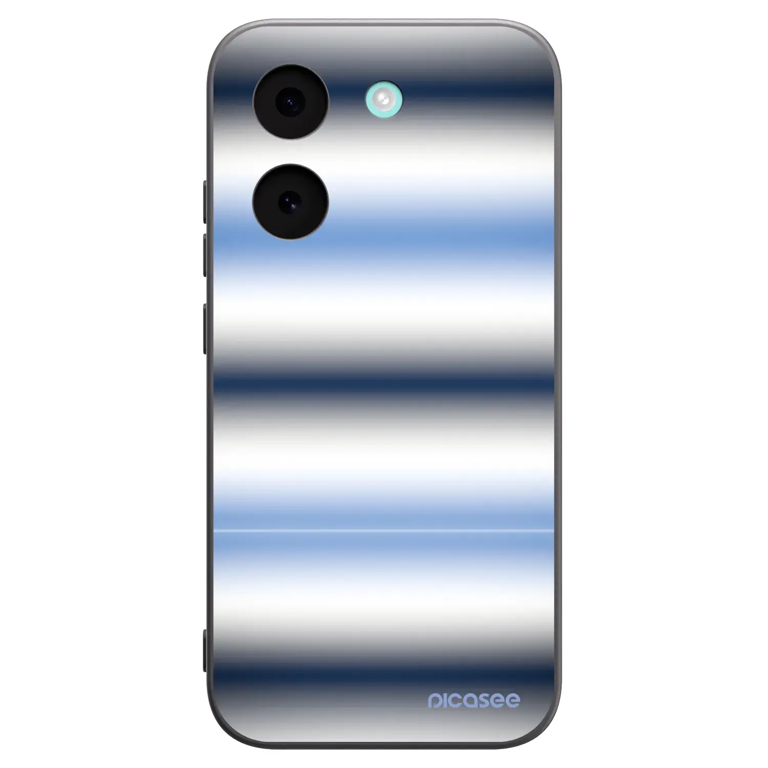 Silikonový černý obal pro Xiaomi Poco X8 Pro - Static Lines