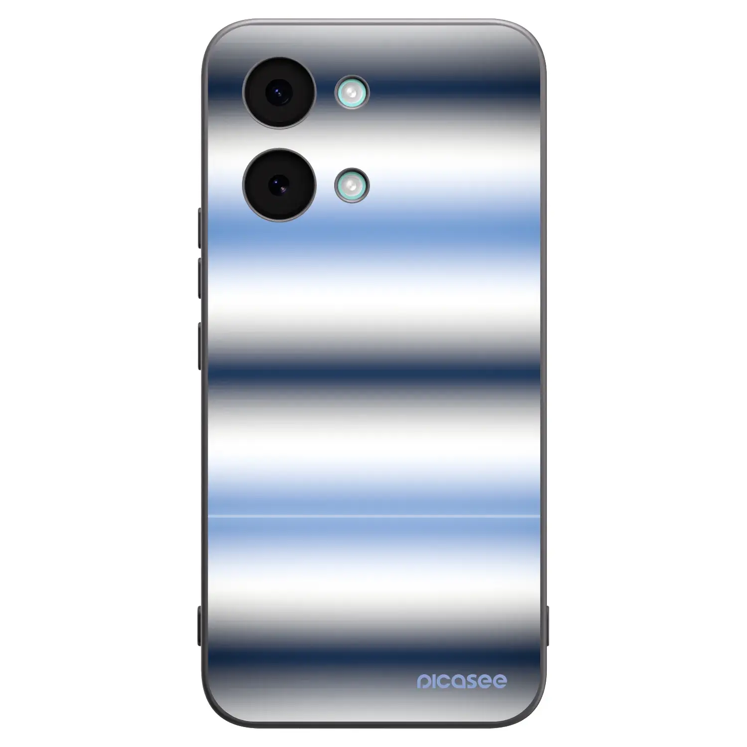 Silikonový černý obal pro Xiaomi Poco X8 Pro Max - Static Lines