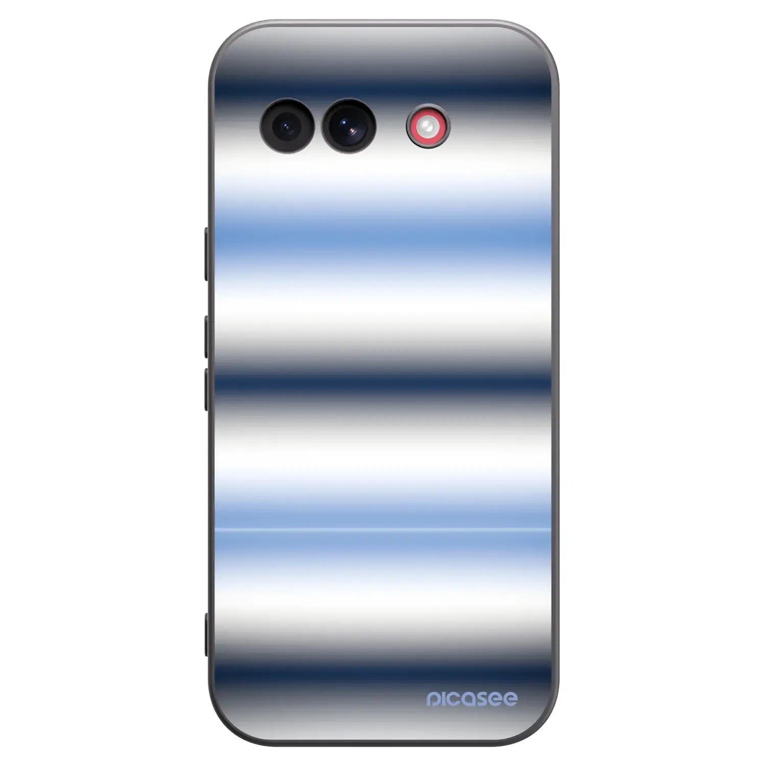 Silikonový černý obal pro Google Pixel 10a - Static Lines