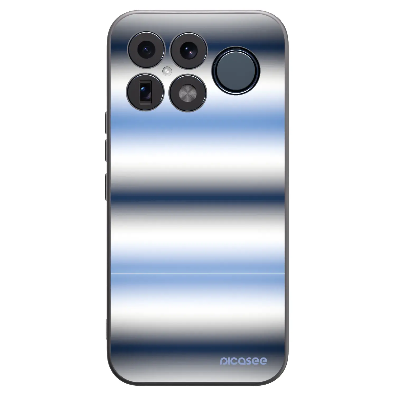 Silikonový černý obal pro Xiaomi Poco F8 Ultra - Static Lines