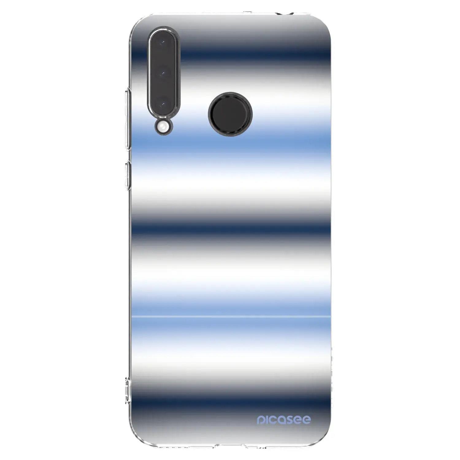 Silikonový průhledný obal pro Honor 20 Lite - Static Lines