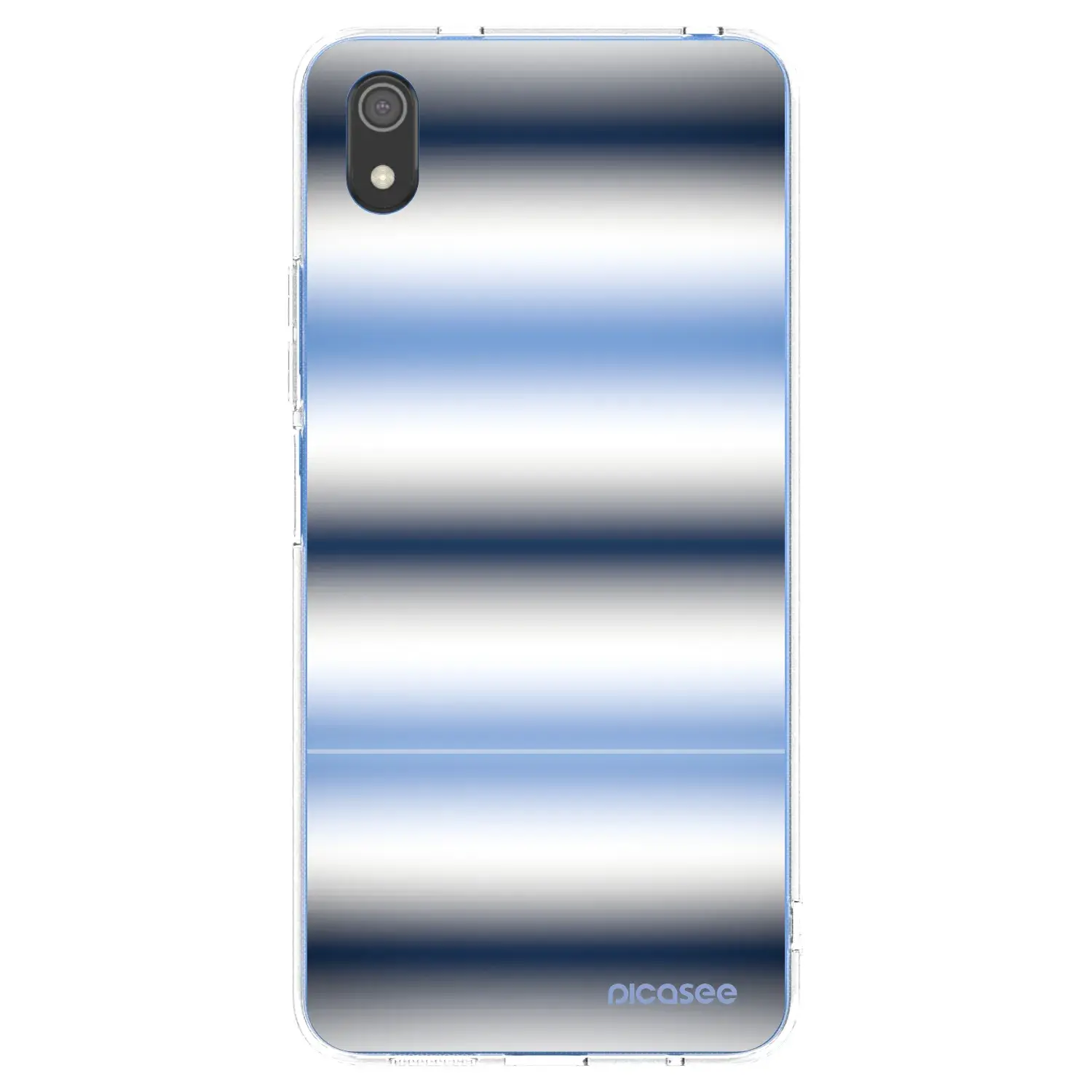 Silikonový průhledný obal pro Xiaomi Redmi 7A - Static Lines