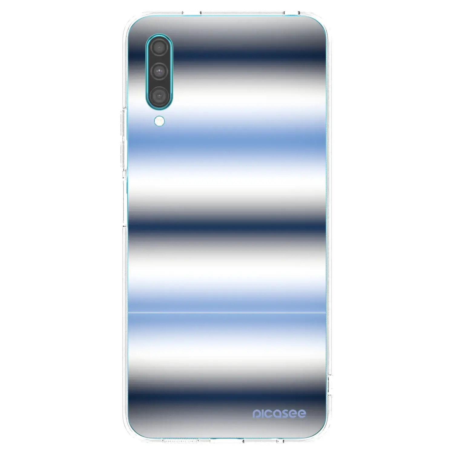 Silikonový průhledný obal pro Samsung Galaxy A30s A307F - Static Lines