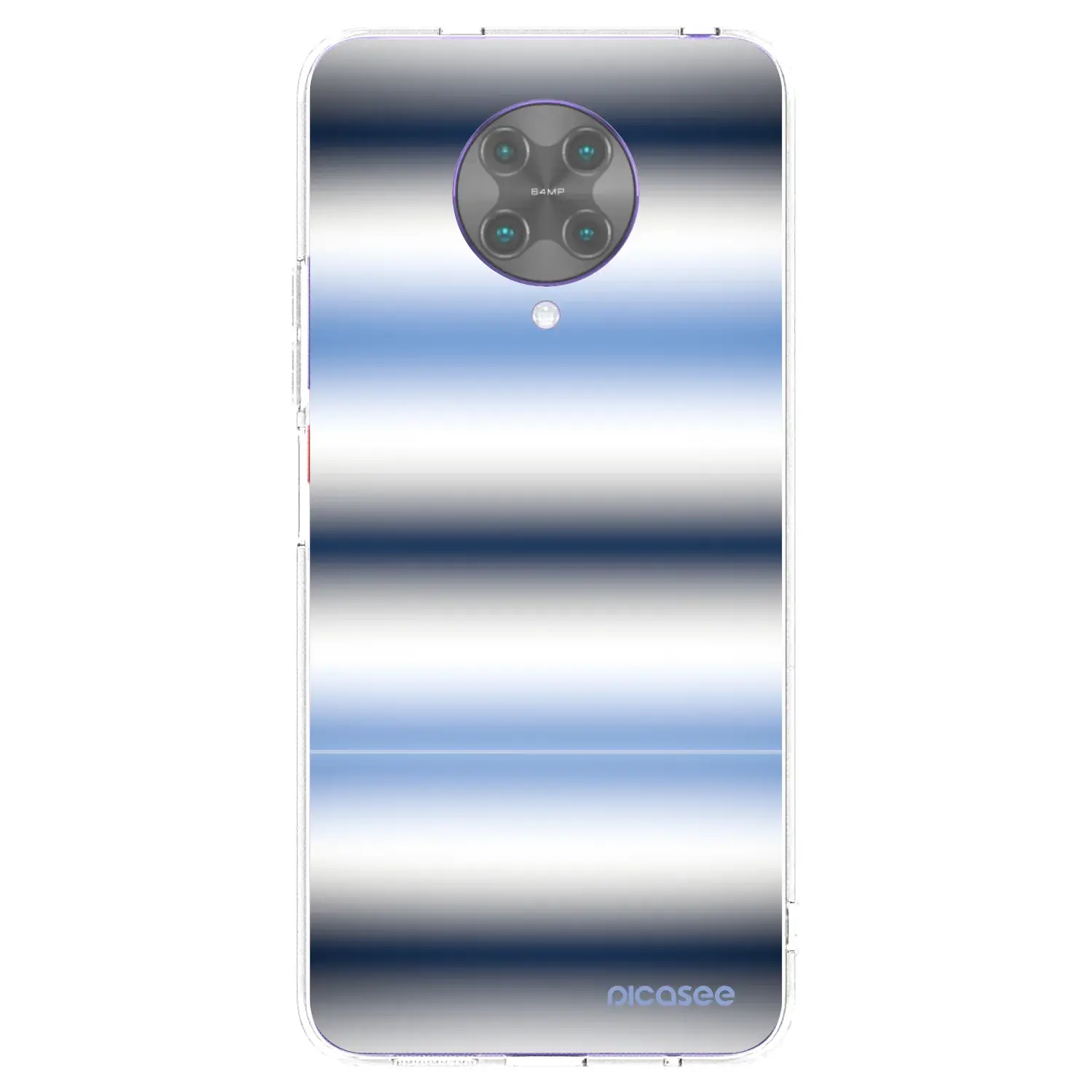 Silikonový průhledný obal pro Xiaomi Poco F2 Pro - Static Lines
