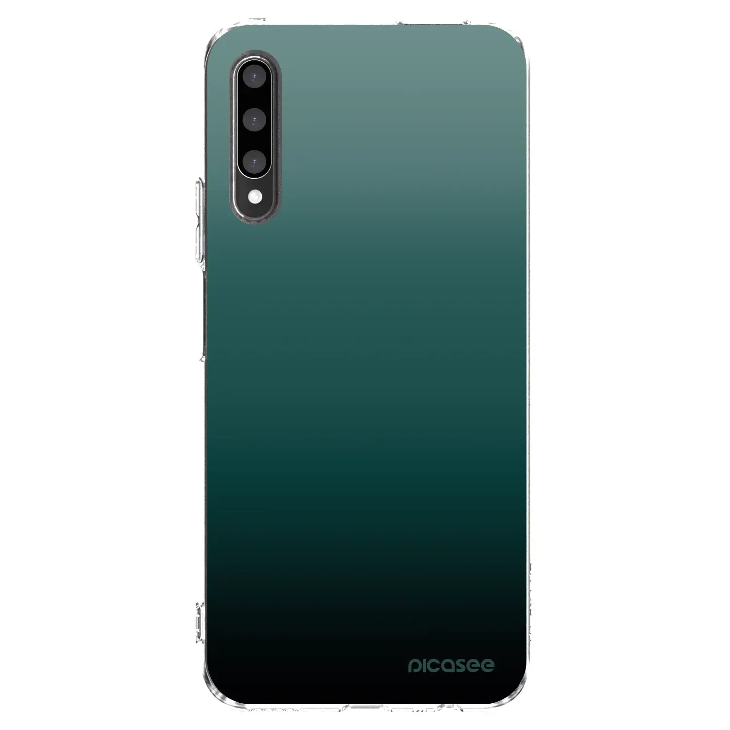 Silikonový průhledný obal pro Honor 9X Pro - Verdant Fade
