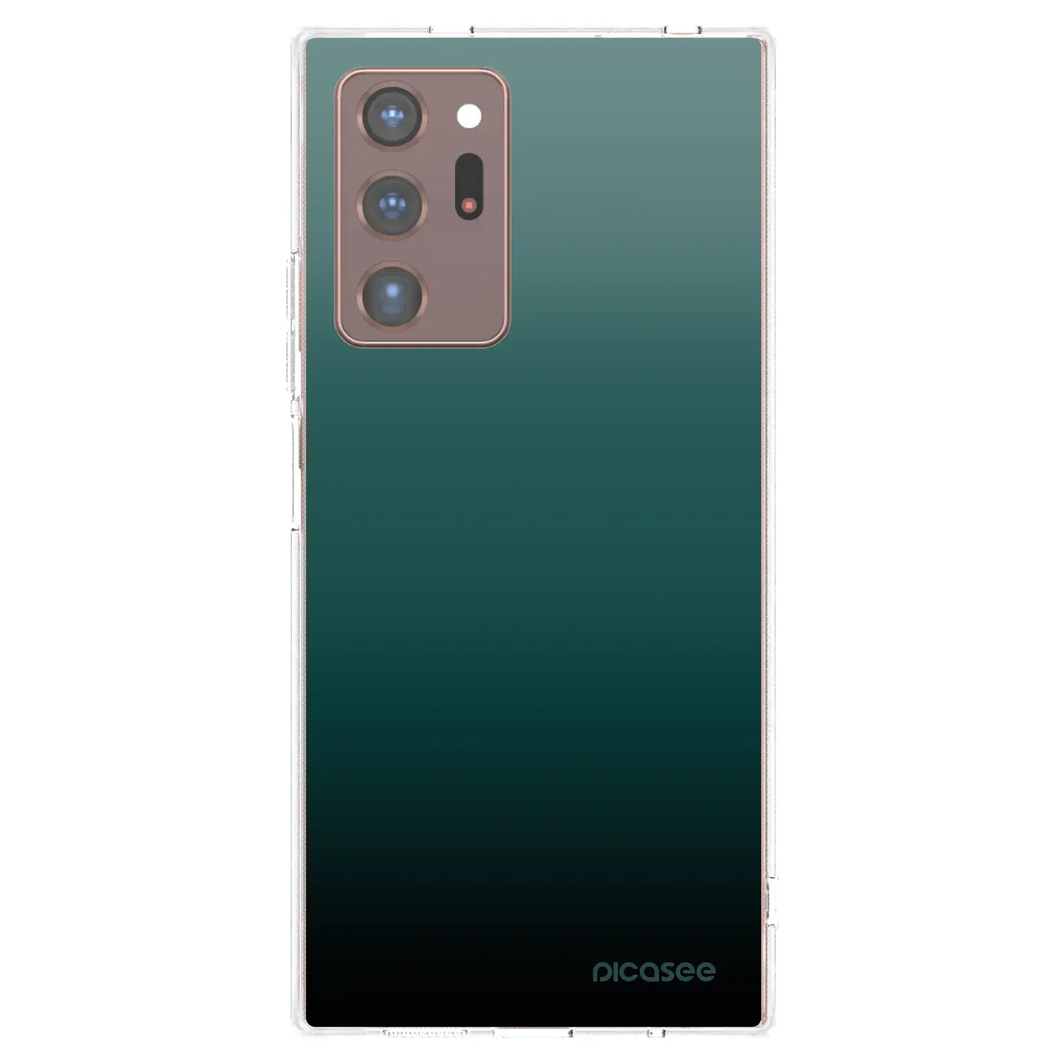 Silikonový průhledný obal pro Samsung Galaxy Note 20 Ultra - Verdant Fade