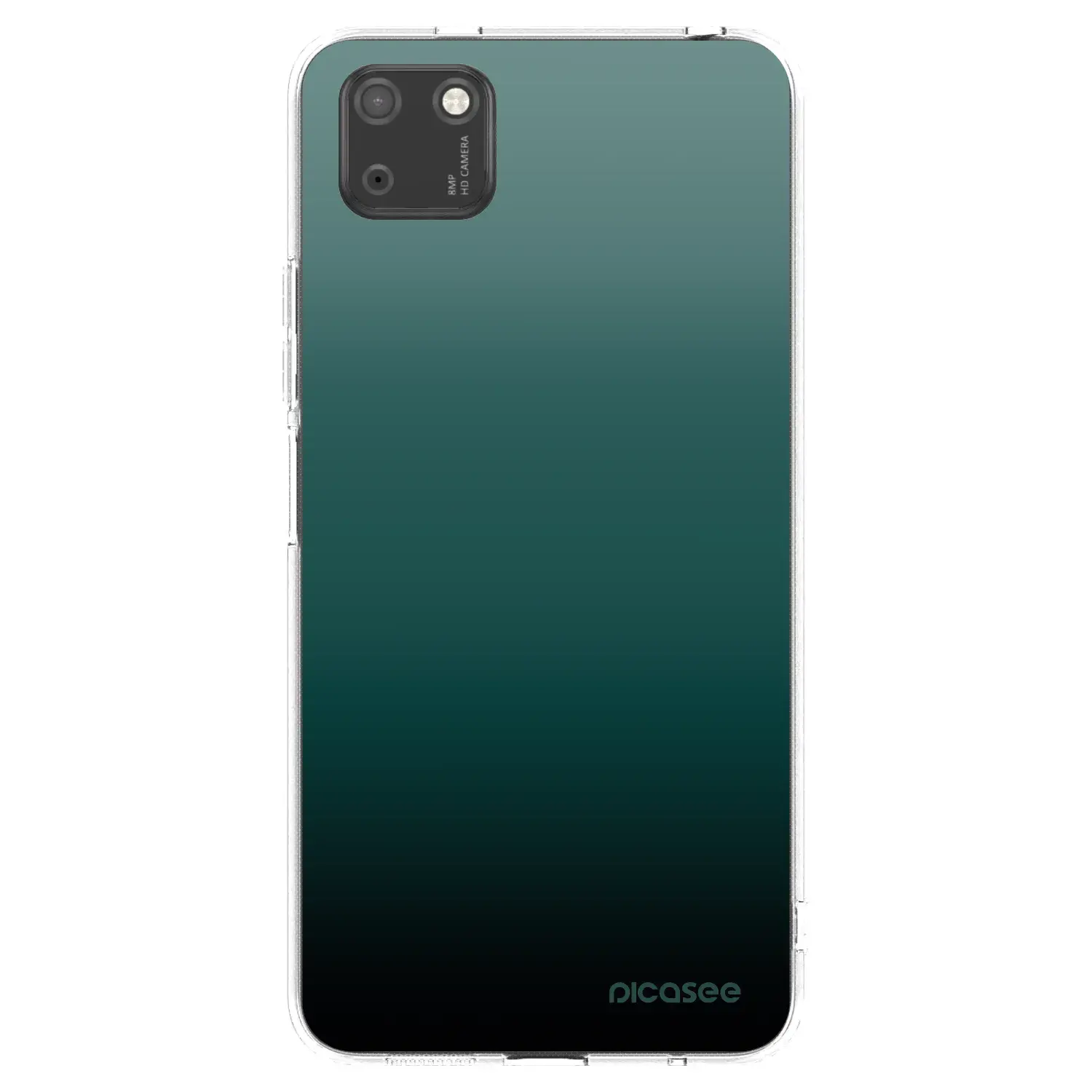 Silikonový průhledný obal pro Huawei Y5P - Verdant Fade