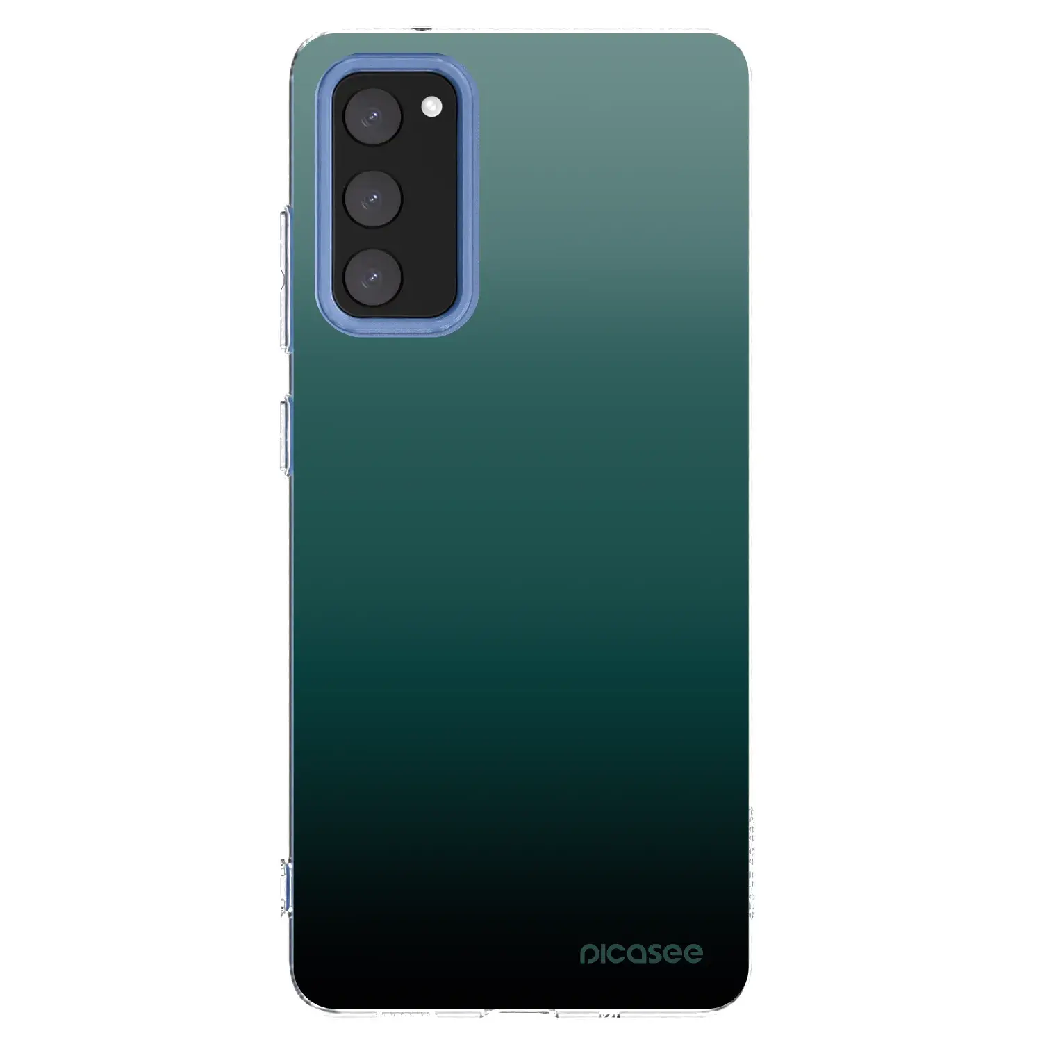 Silikonový průhledný obal pro Samsung Galaxy S20 FE - Verdant Fade