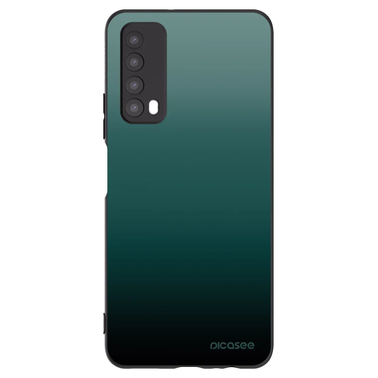 Silikonový černý obal pro Huawei P Smart 2021 - Verdant Fade