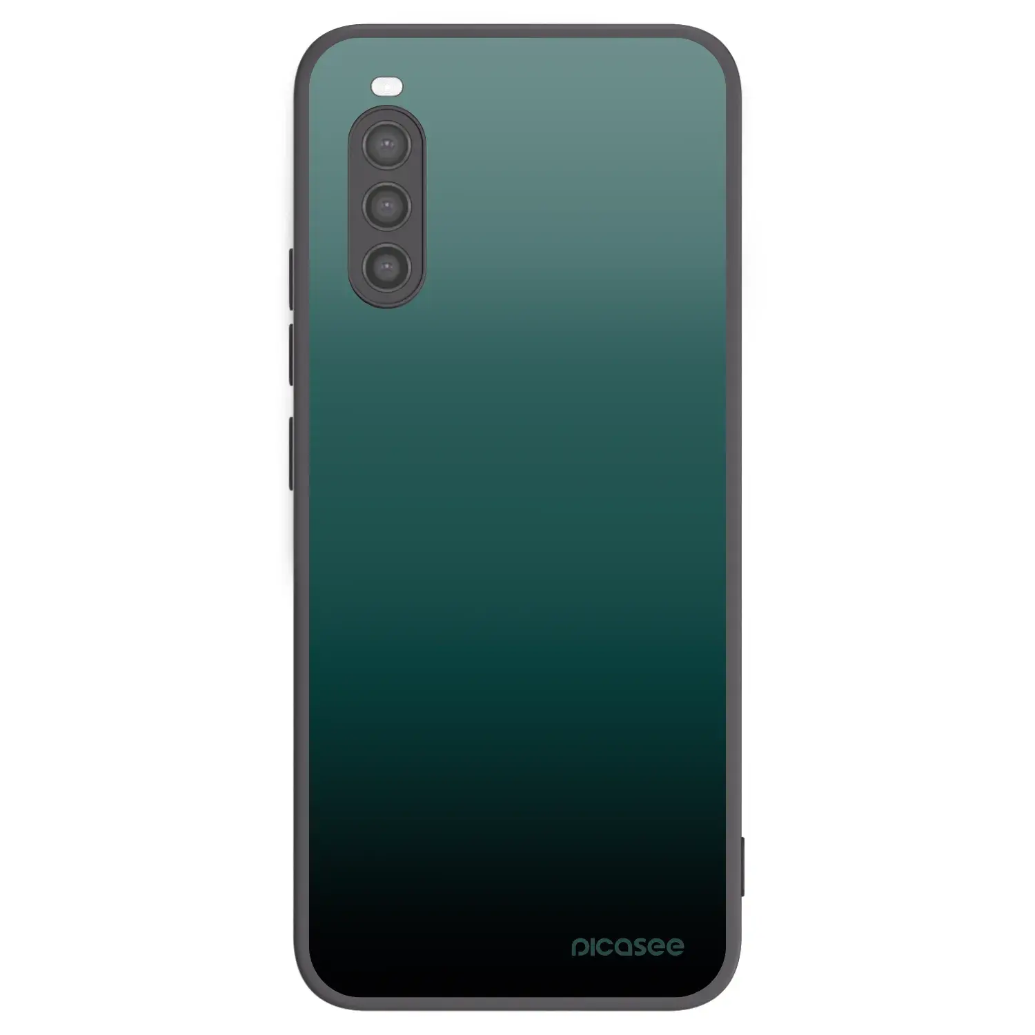 Silikonový černý obal pro Sony Xperia 10 II - Verdant Fade