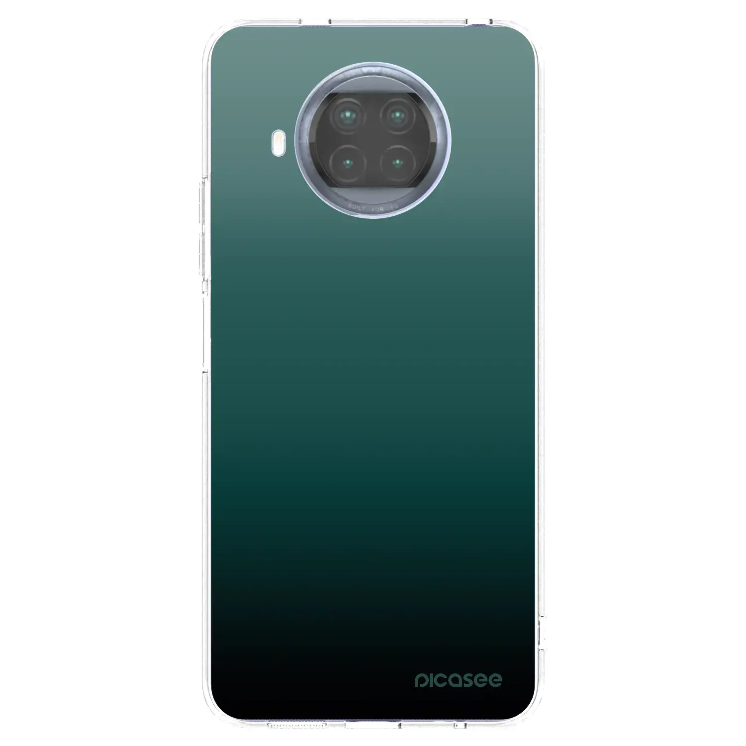 Silikonový průhledný obal pro Xiaomi Mi 10T Lite - Verdant Fade