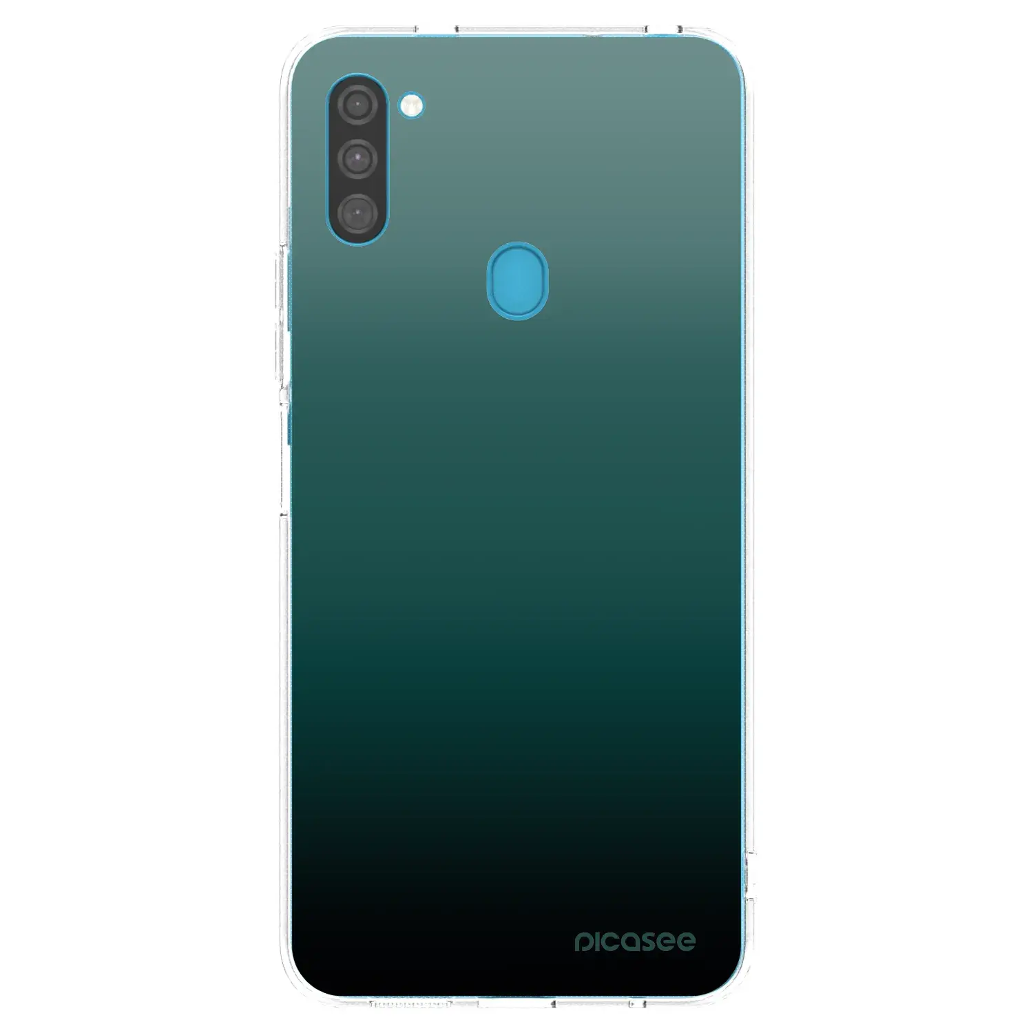 Silikonový průhledný obal pro Samsung Galaxy M11 - Verdant Fade