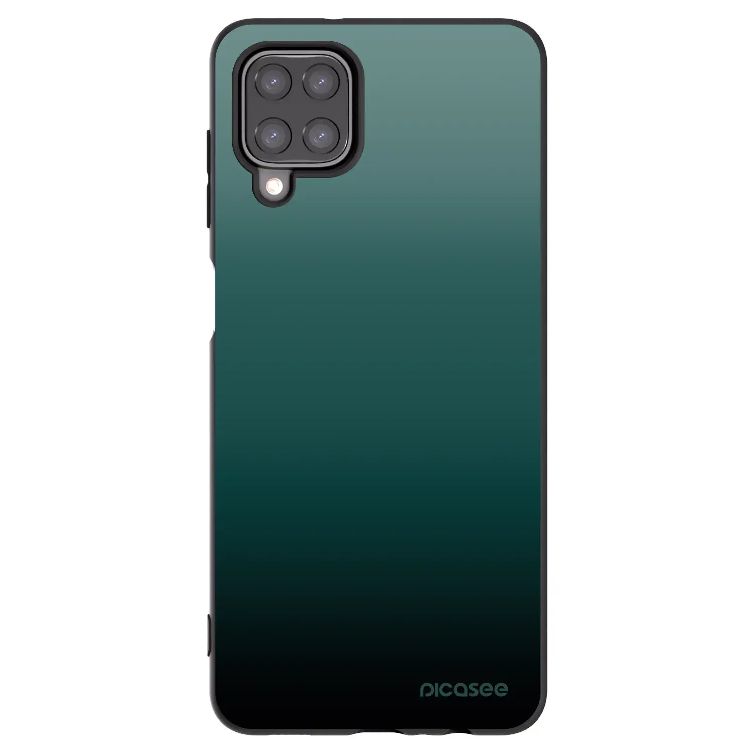 Silikonový černý obal pro Samsung Galaxy A12 A125F - Verdant Fade