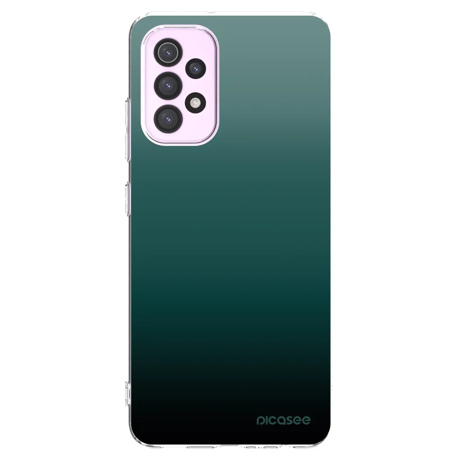 Silikonový průhledný obal pro Samsung Galaxy A32 5G A326B - Verdant Fade