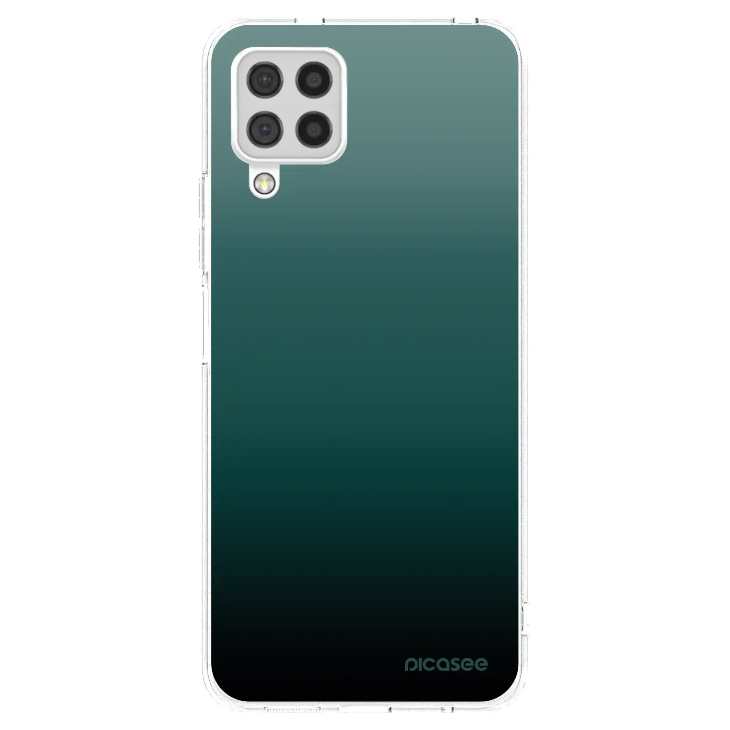 Silikonový průhledný obal pro Samsung Galaxy A22 A225F 4G - Verdant Fade