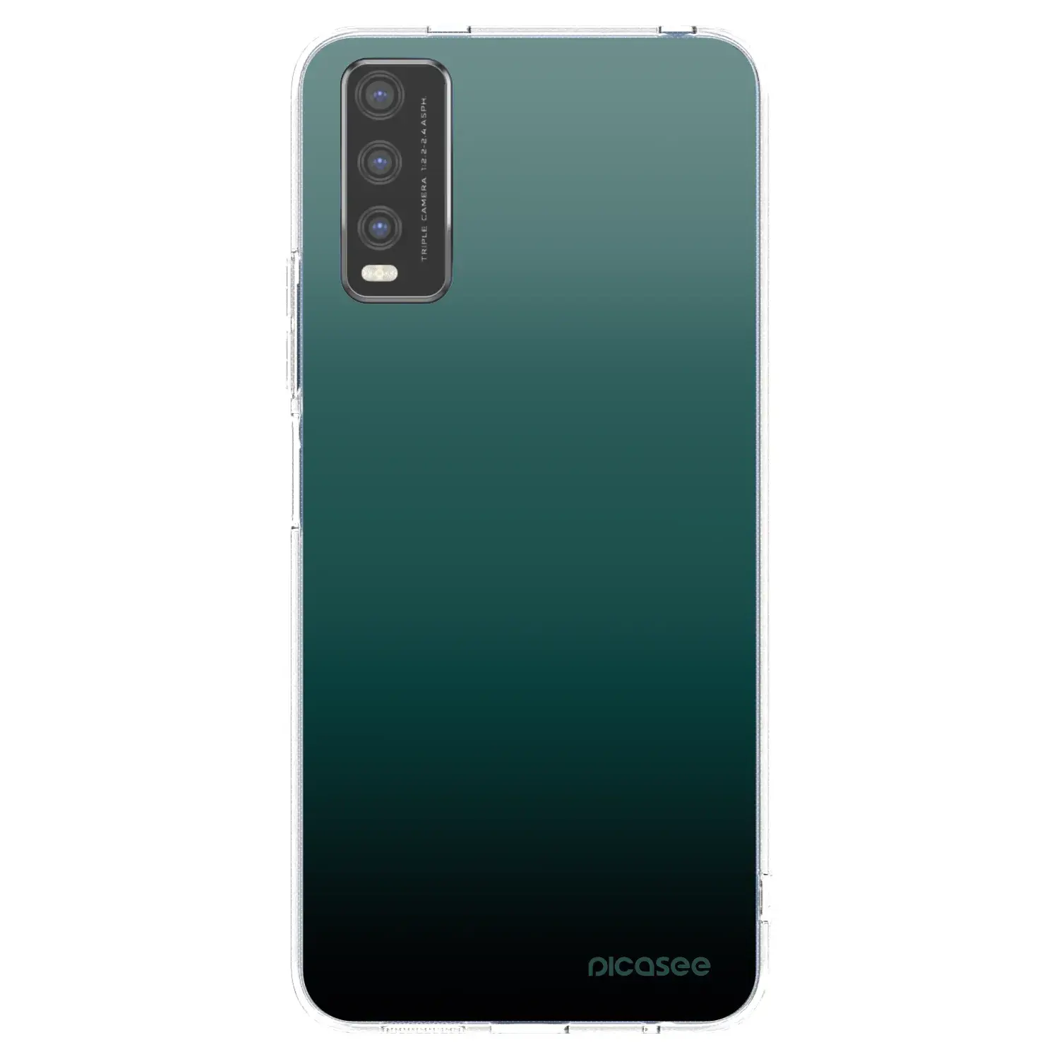 Silikonový průhledný obal pro Vivo Y20s - Verdant Fade