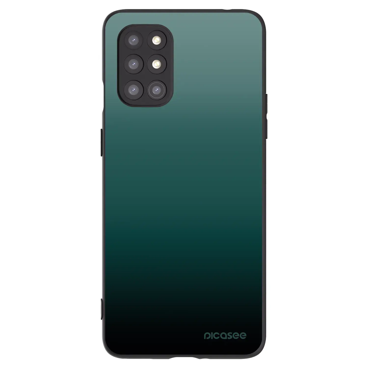 Silikonový černý obal pro OnePlus 8T - Verdant Fade
