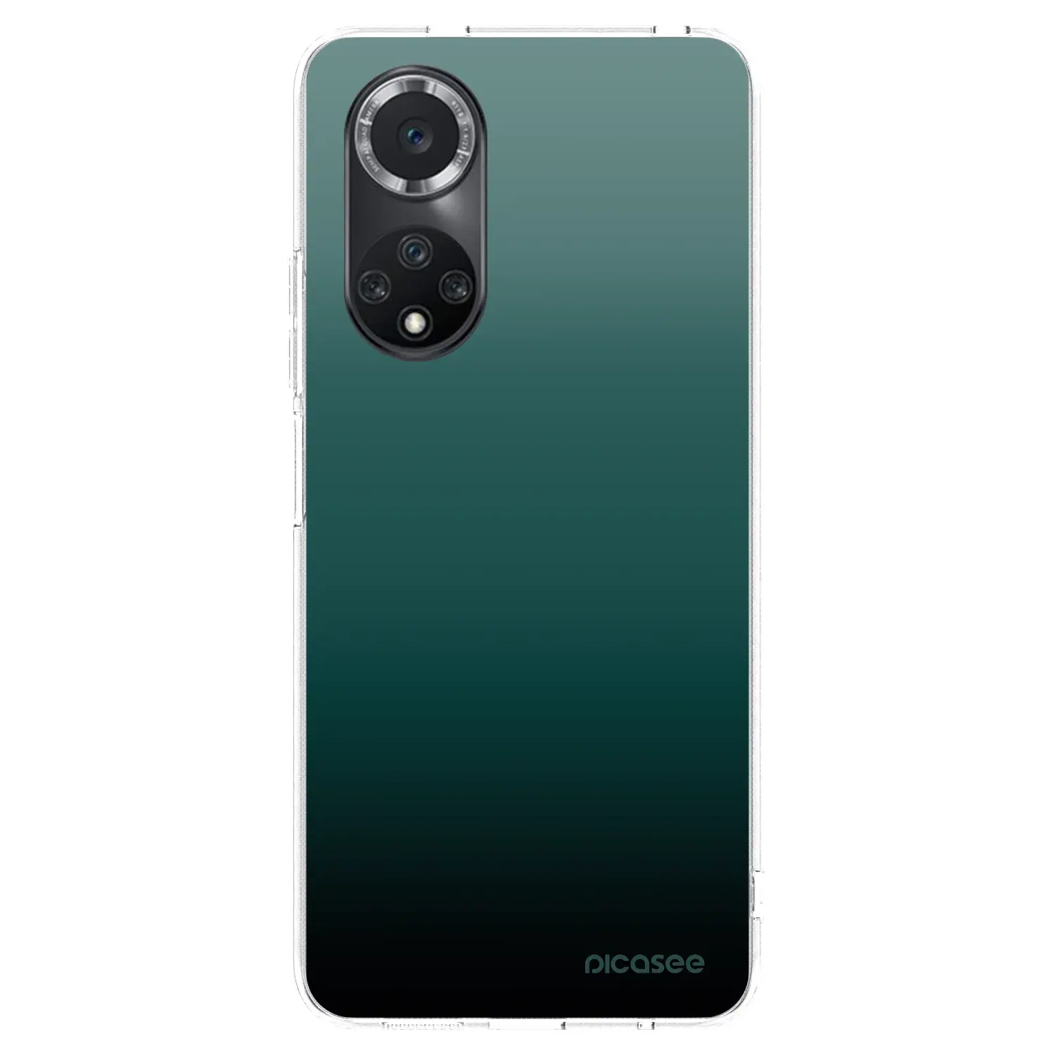 Silikonový průhledný obal pro Huawei Nova 9 SE - Verdant Fade