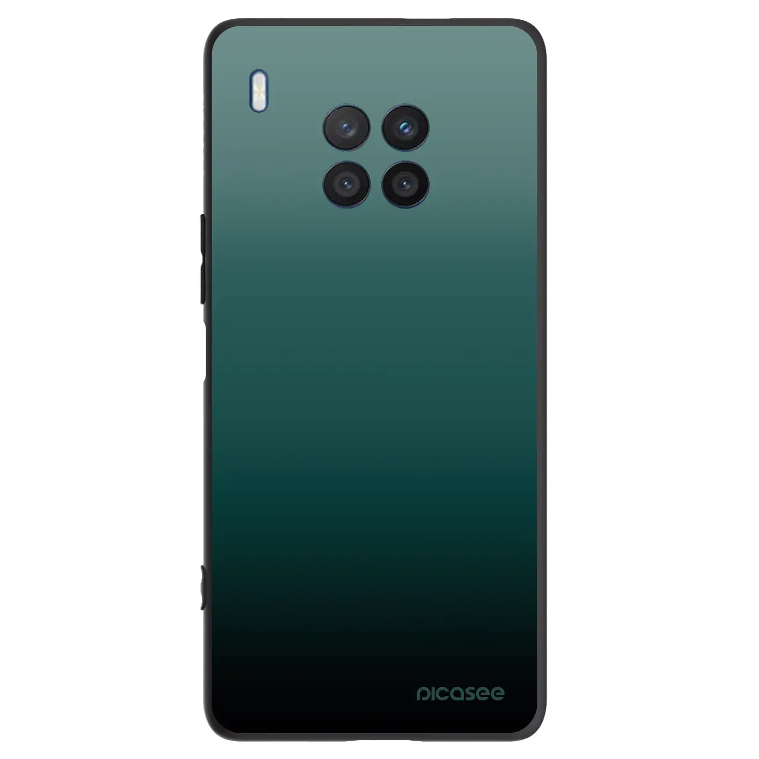 Silikonový černý obal pro Honor 50 Lite - Verdant Fade