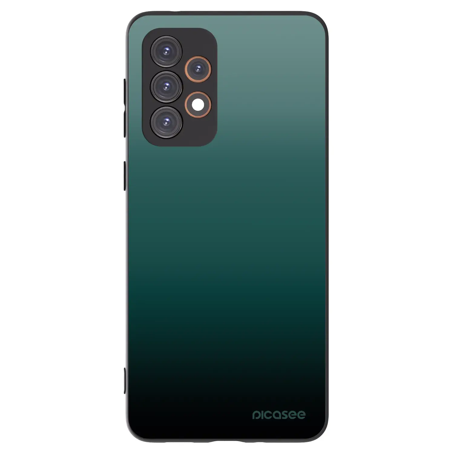 Silikonový černý obal pro Samsung Galaxy A33 5G A336 - Verdant Fade