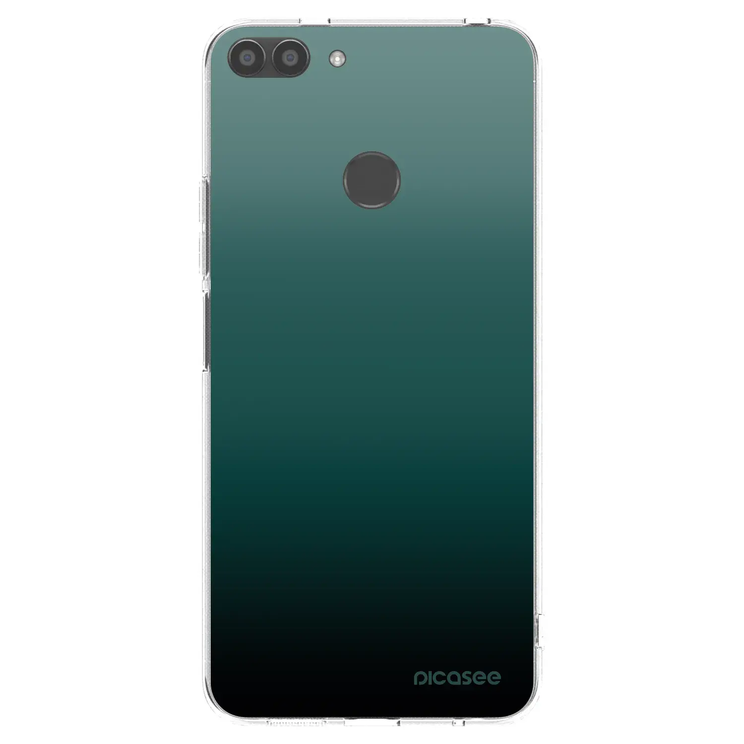 Silikonový průhledný obal pro Huawei P Smart - Verdant Fade