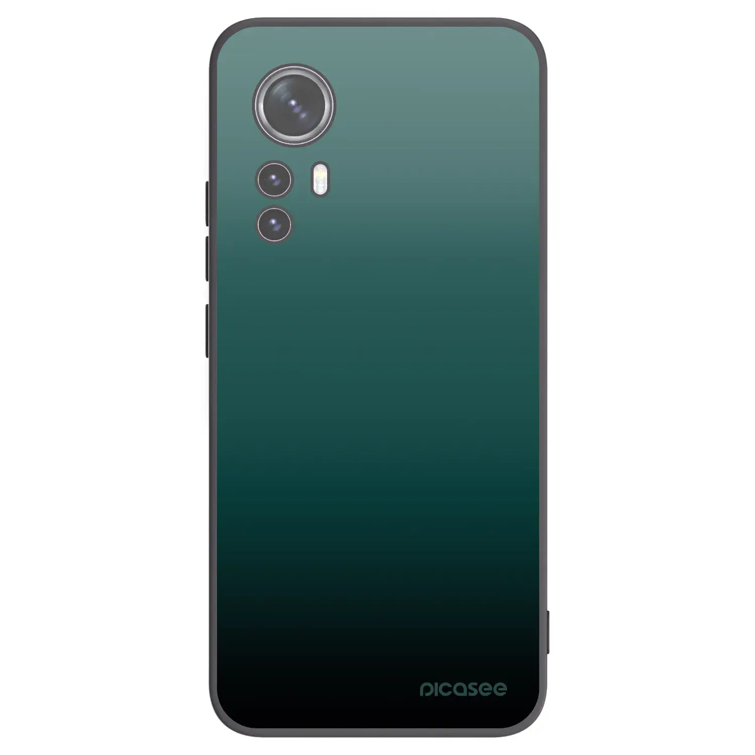 Silikonový černý obal pro Xiaomi 12X - Verdant Fade