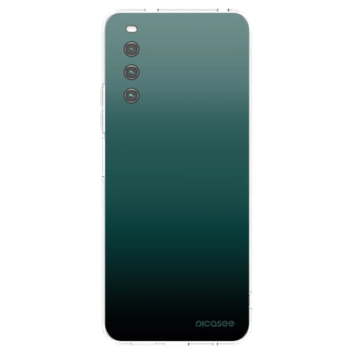 Silikonový průhledný obal pro Sony Xperia 10 IV 5G - Verdant Fade