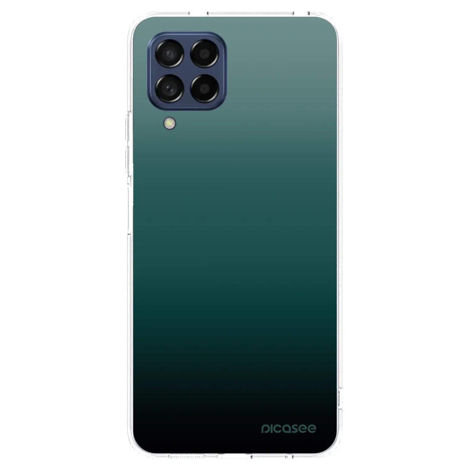 Silikonový průhledný obal pro Samsung Galaxy M53 5G - Verdant Fade