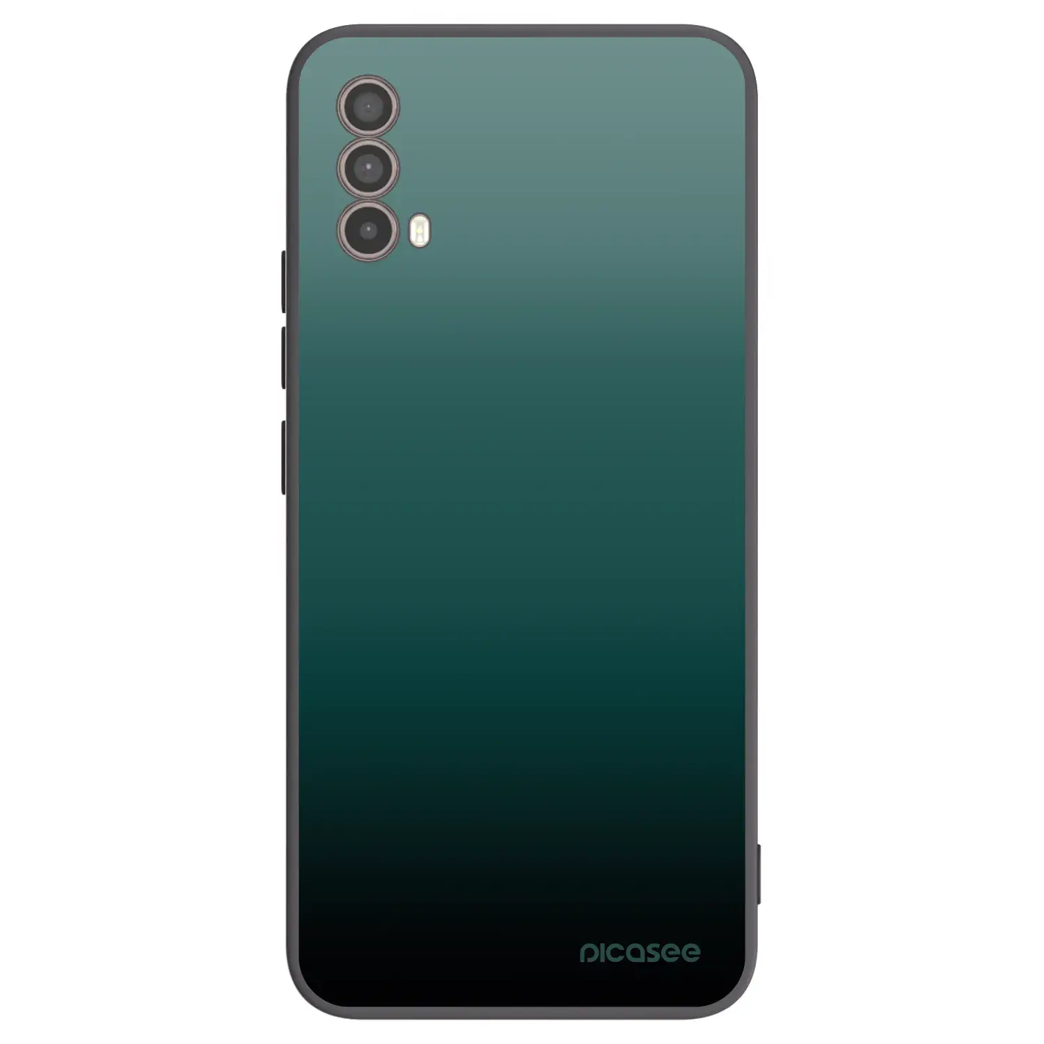 Silikonový černý obal pro Motorola Moto E40 - Verdant Fade