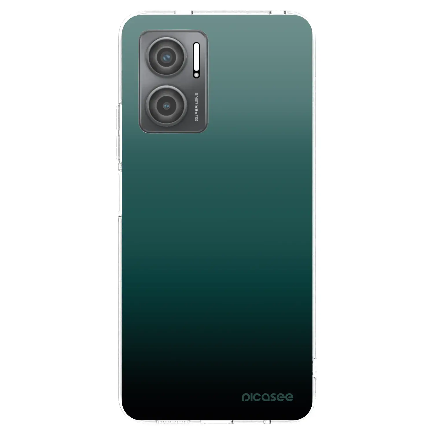 Silikonový průhledný obal pro Xiaomi Redmi 10 5G - Verdant Fade