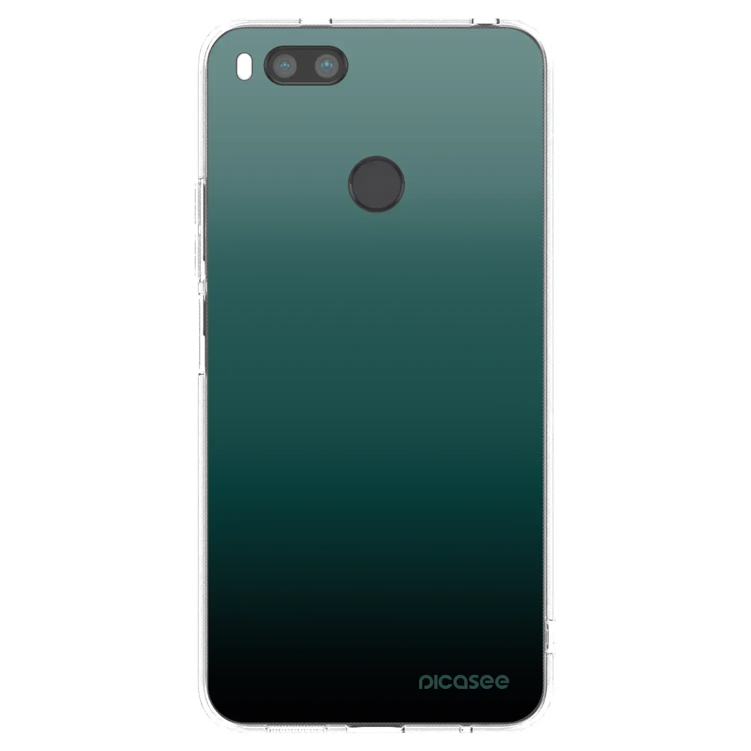 Silikonový průhledný obal pro Xiaomi Redmi A1 - Verdant Fade