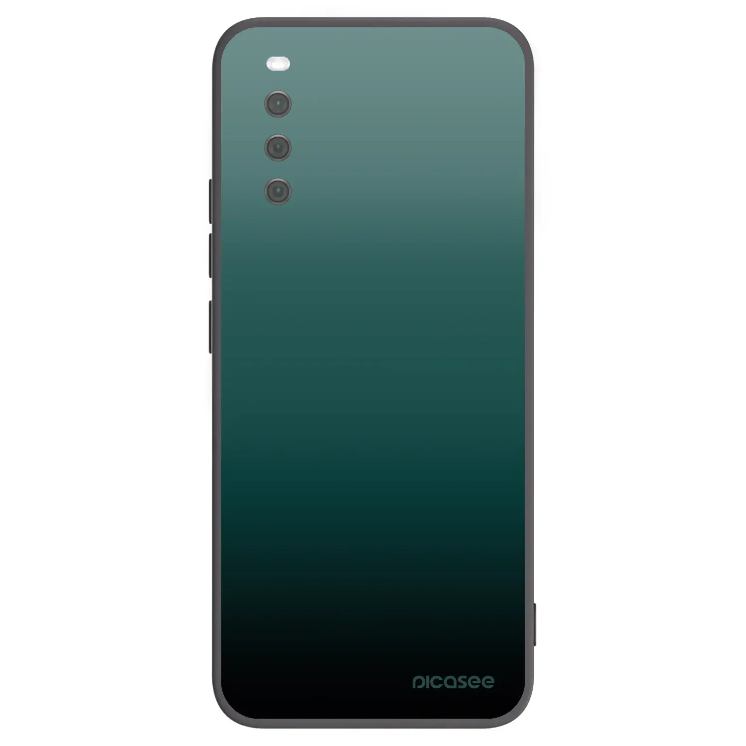 Silikonový černý obal pro Sony Xperia 10 III - Verdant Fade