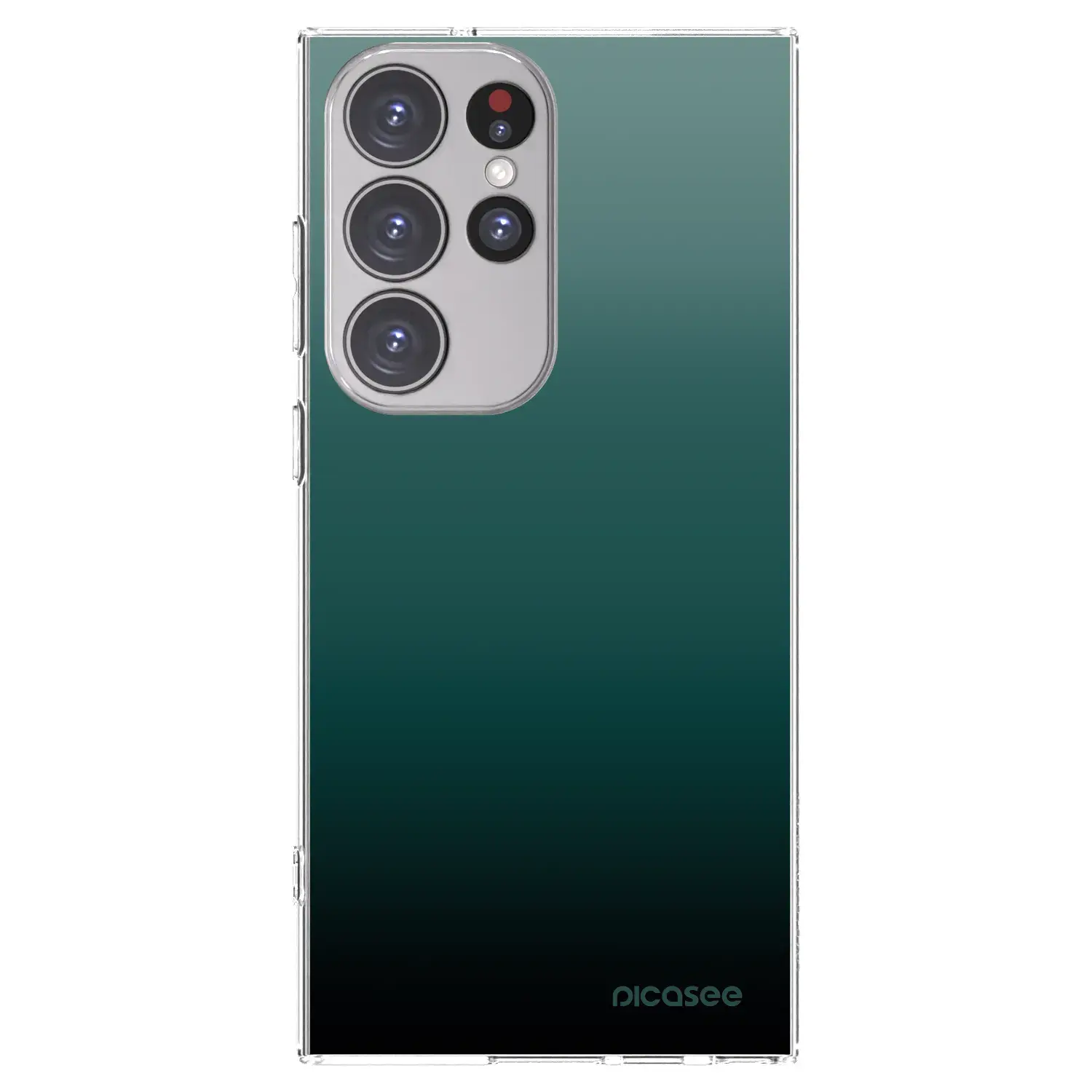 Silikonový průhledný obal pro Samsung Galaxy S23 Ultra 5G - Verdant Fade