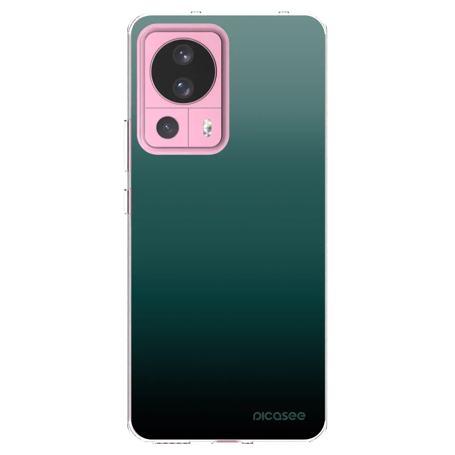 Silikonový průhledný obal pro Xiaomi 13 Lite - Verdant Fade