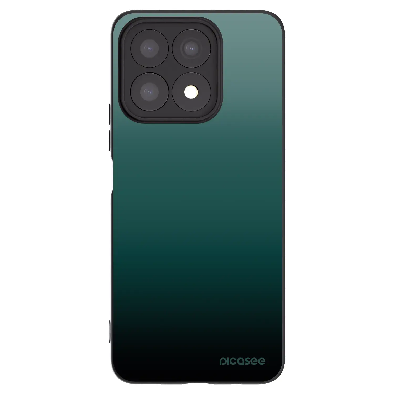 Silikonový černý obal pro Honor X8a - Verdant Fade