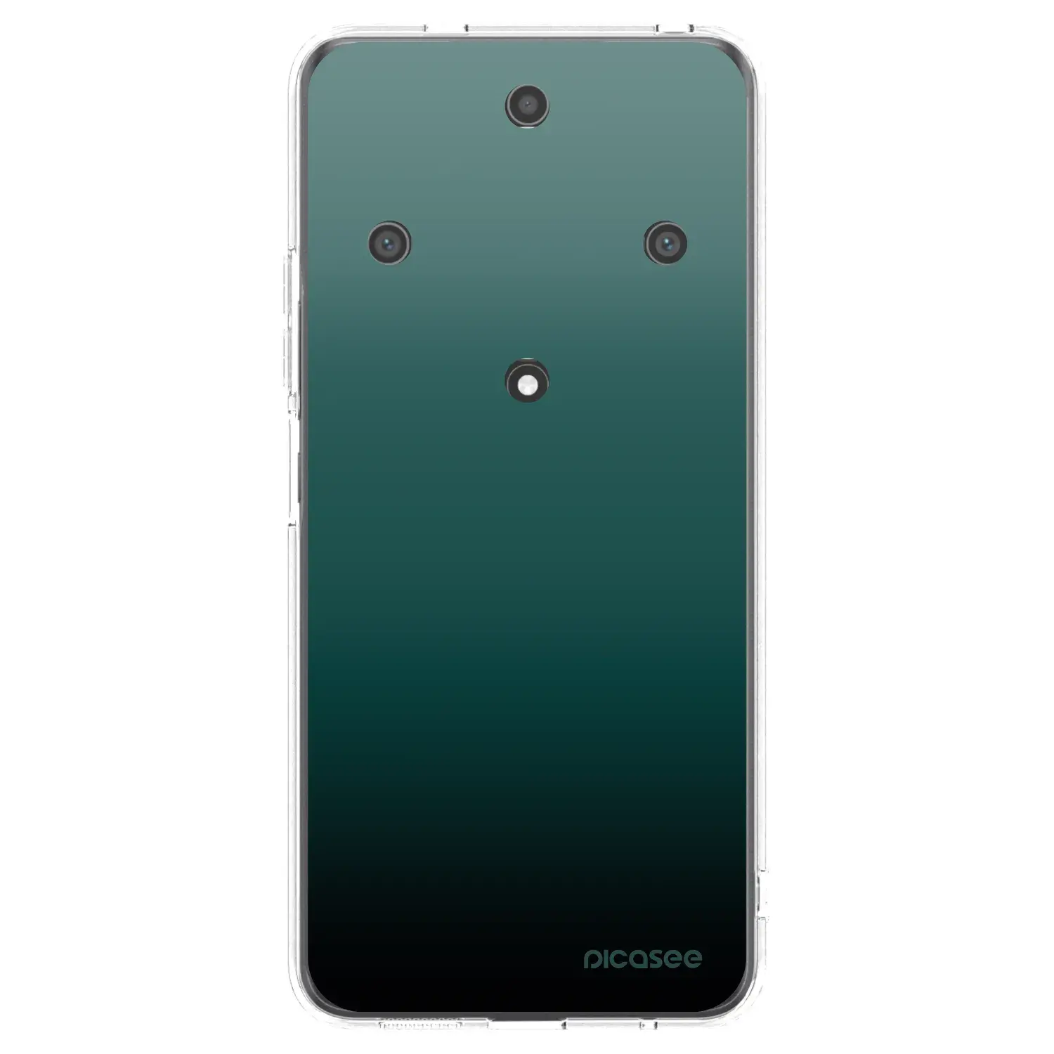 Silikonový průhledný obal pro Honor Magic5 Lite 5G - Verdant Fade