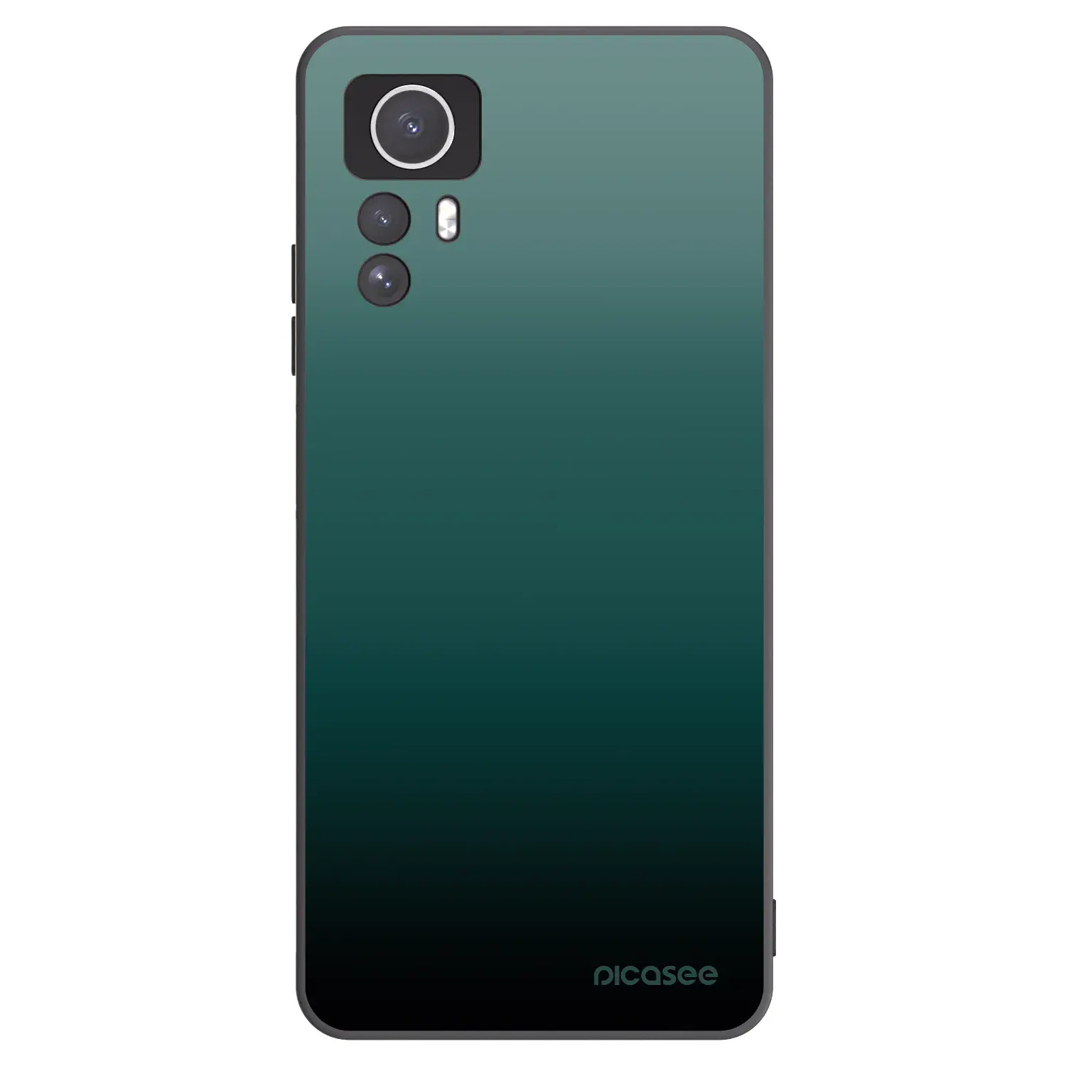 Silikonový černý obal pro Xiaomi Redmi Note 12S - Verdant Fade