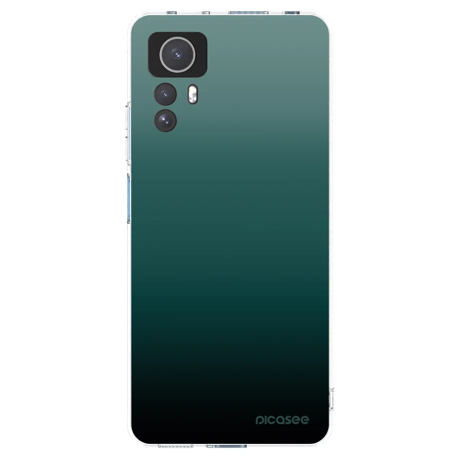 Silikonový průhledný obal pro Xiaomi Redmi Note 12S - Verdant Fade