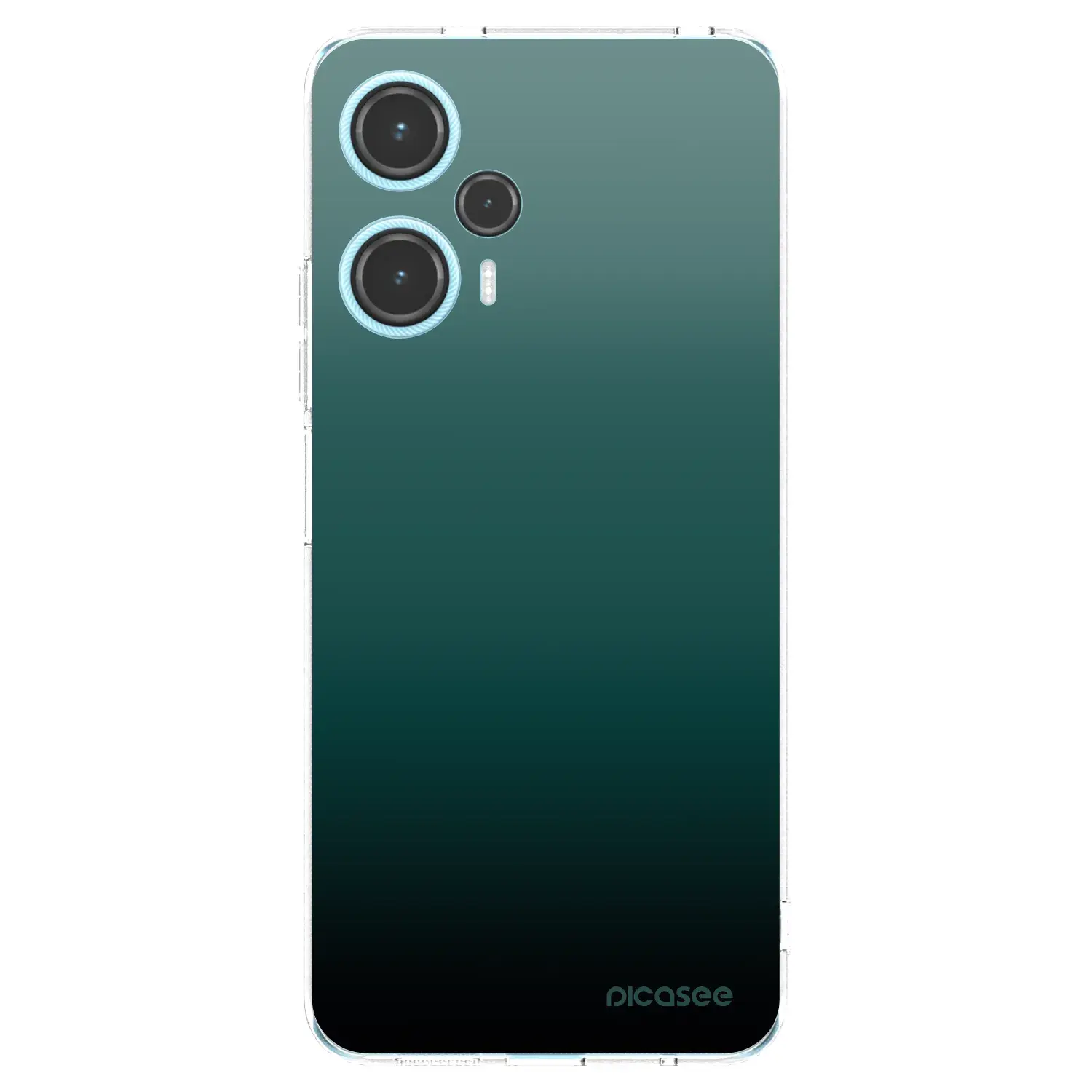 Silikonový průhledný obal pro Xiaomi Poco F5 - Verdant Fade