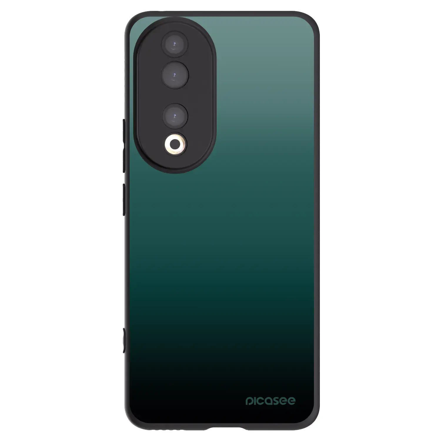 Silikonový černý obal pro Honor 90 5G - Verdant Fade
