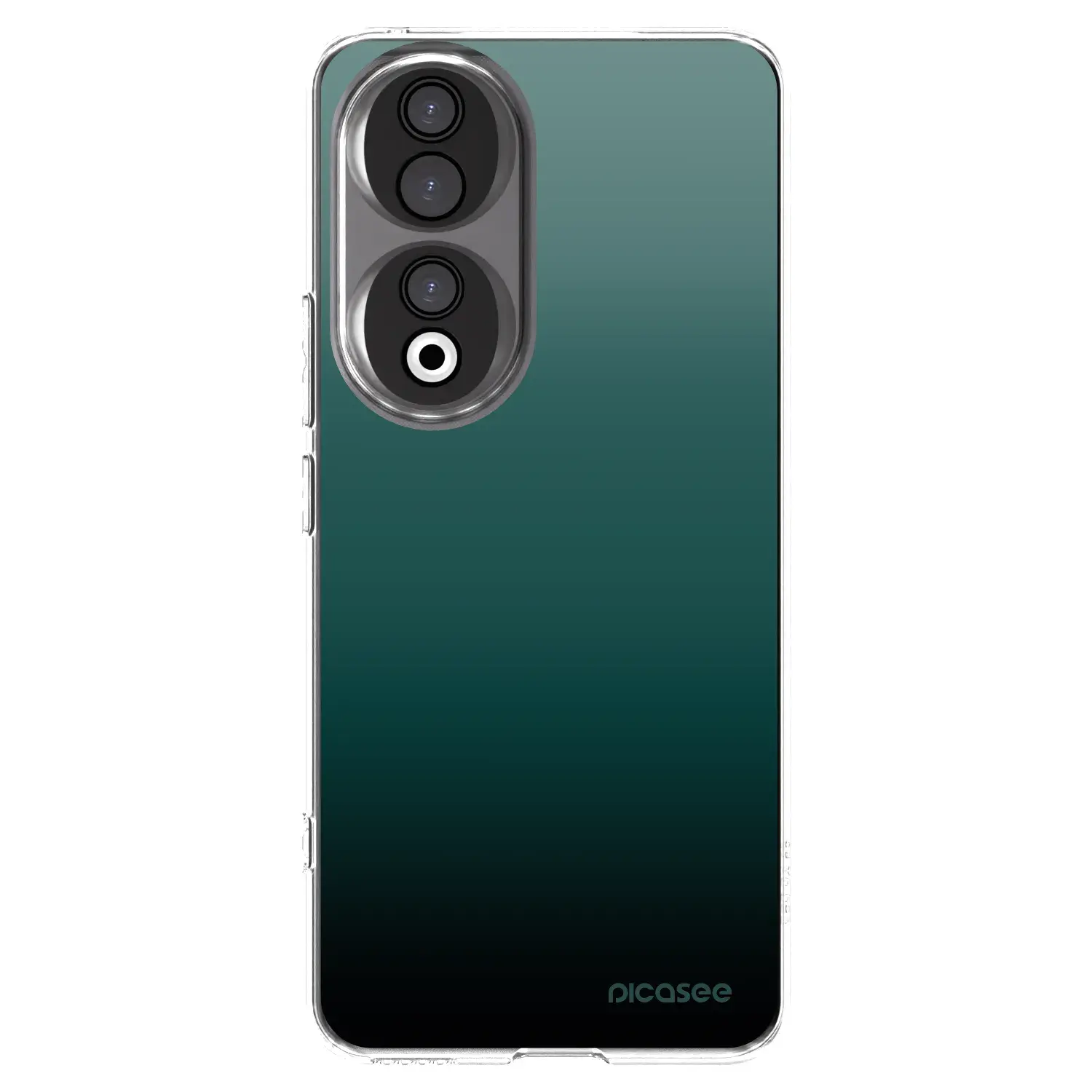 Silikonový průhledný obal pro Honor 90 5G - Verdant Fade