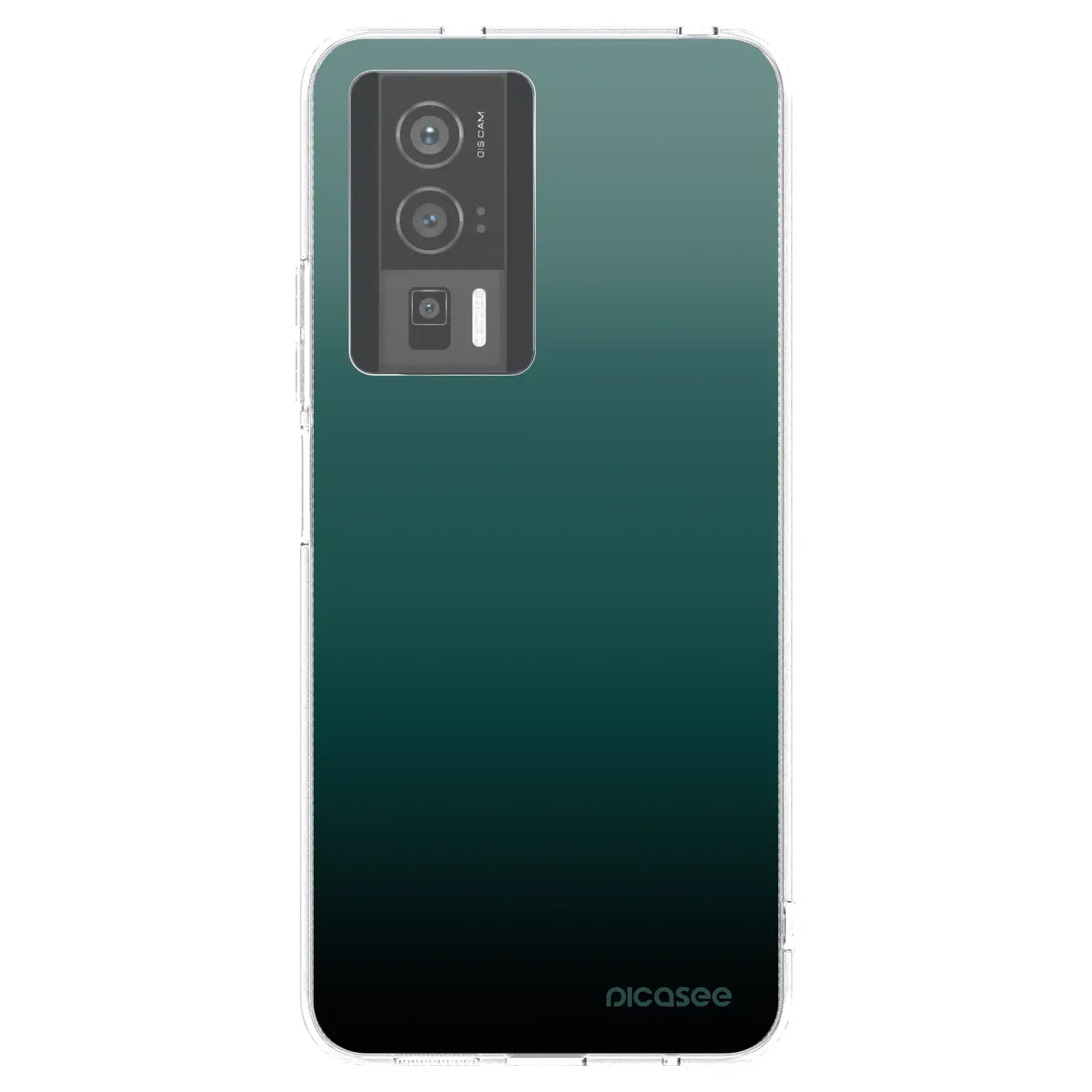 Silikonový průhledný obal pro Xiaomi Poco F5 Pro 5G - Verdant Fade