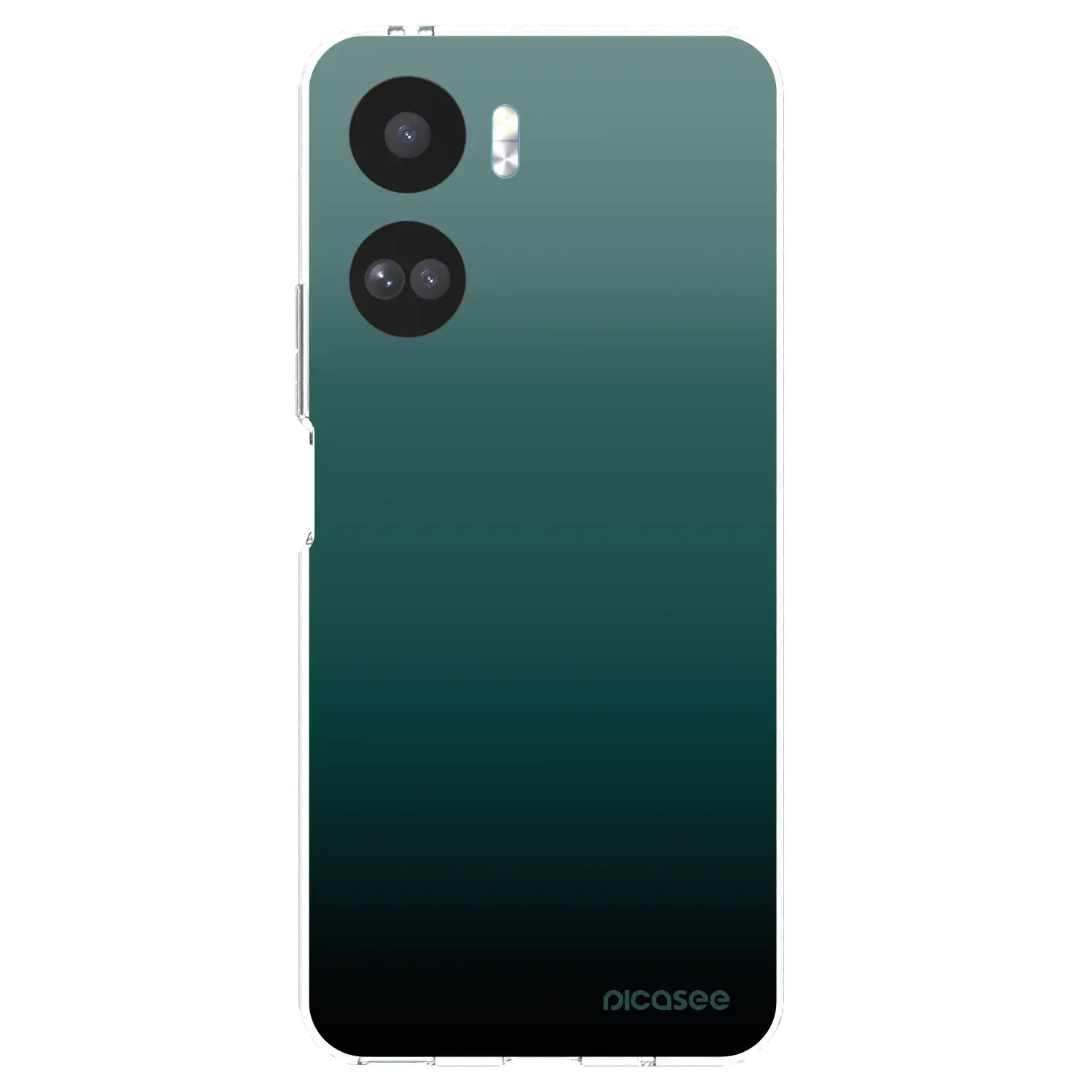 Silikonový průhledný obal pro Honor 90 Lite 5G - Verdant Fade