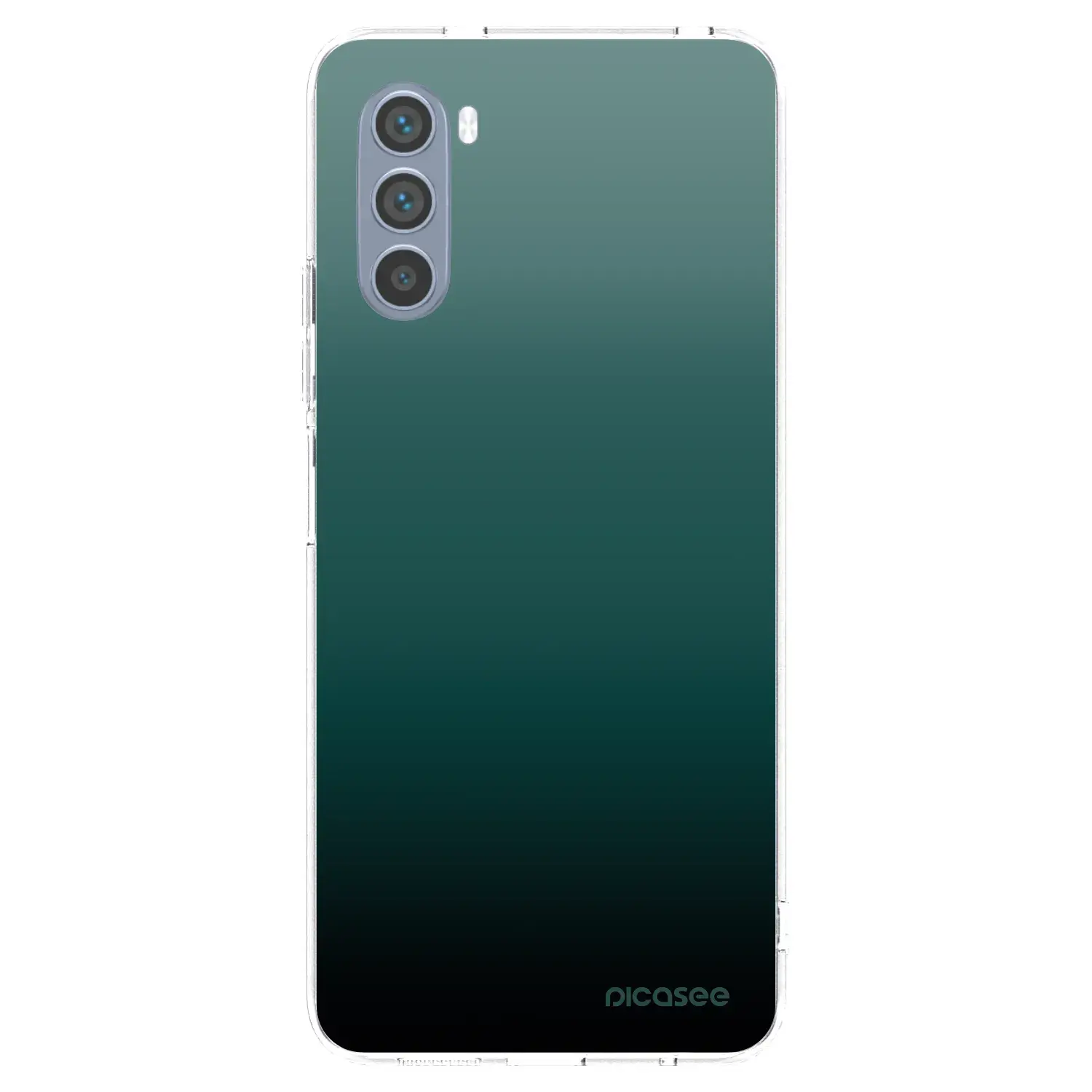 Silikonový průhledný obal pro Motorola Moto G62 - Verdant Fade